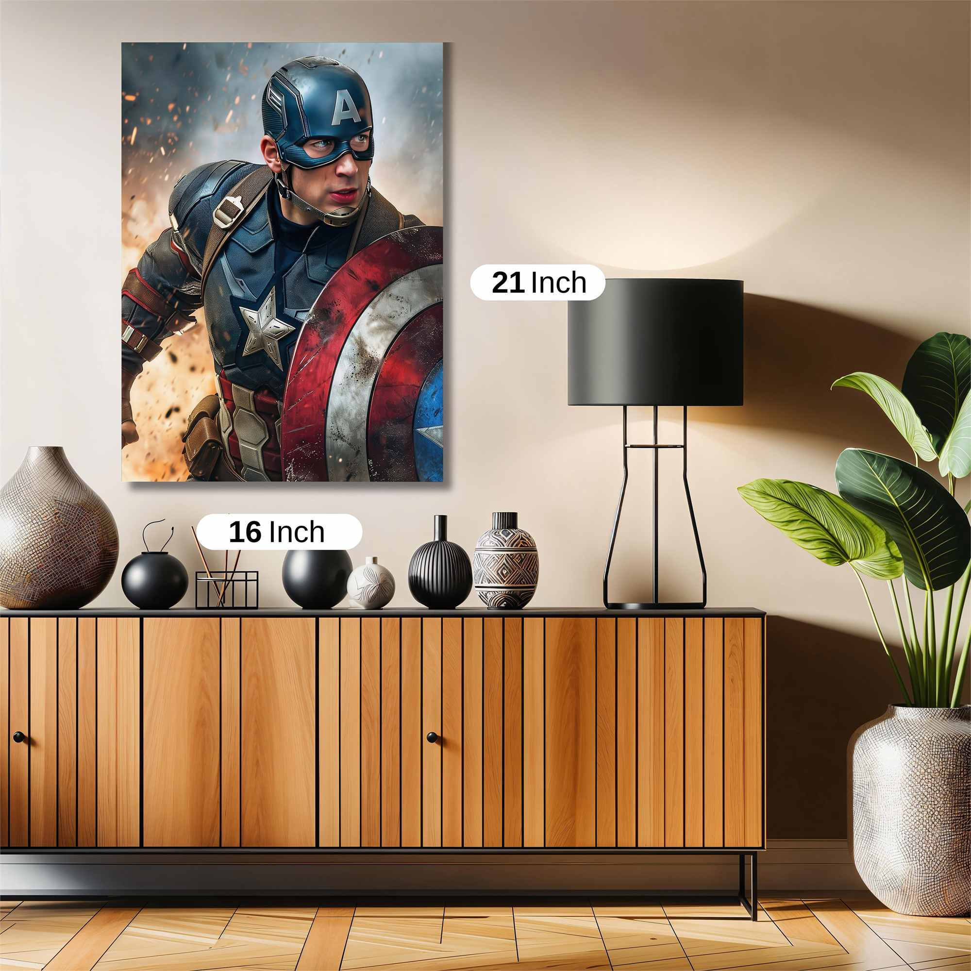 Captain Resolute Safe Wall Magnetic / M