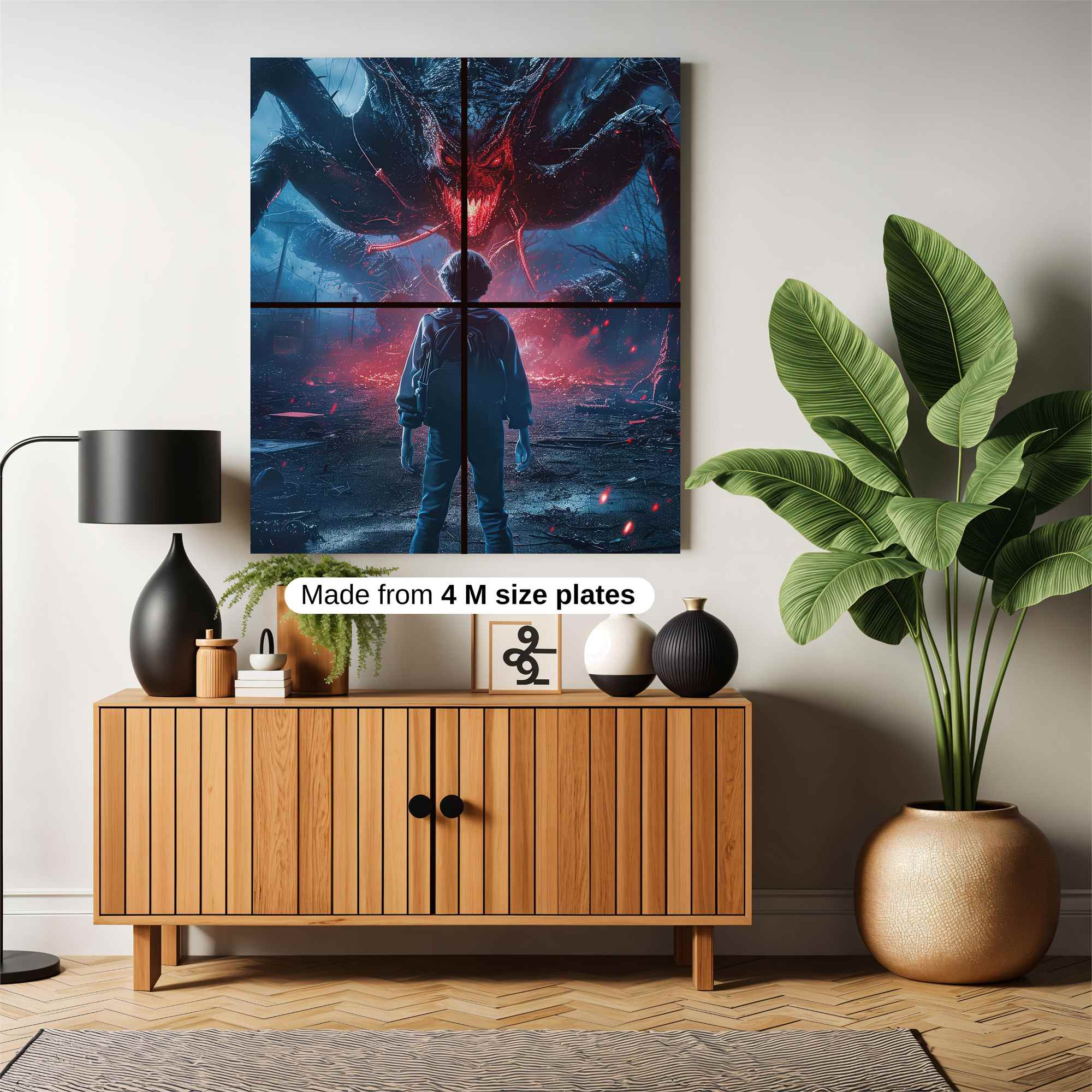 Monster Menace Safe Wall Magnetic / M