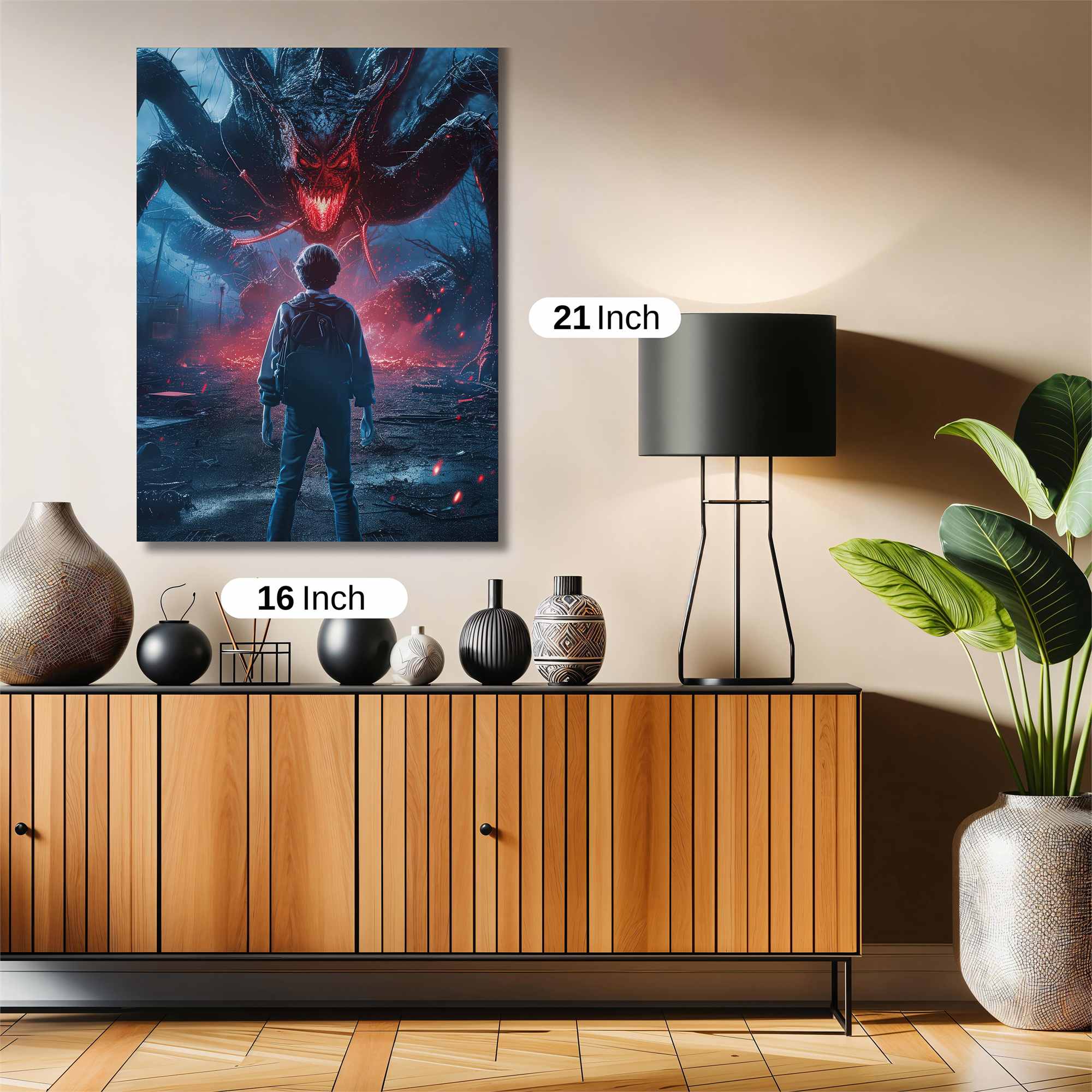 Monster Menace Safe Wall Magnetic / M