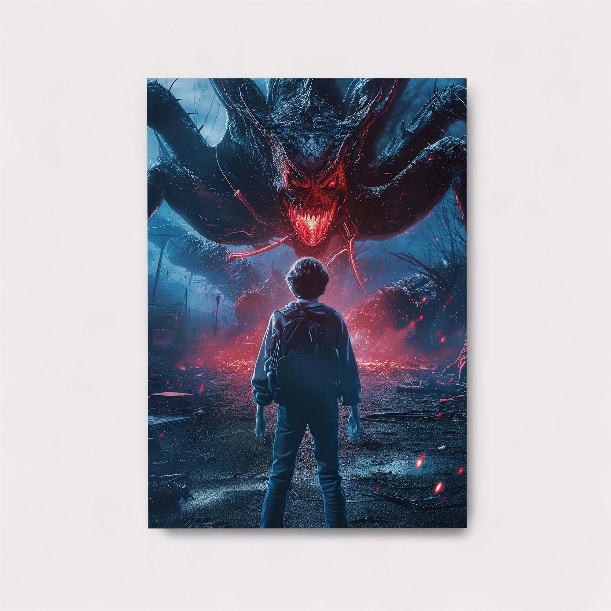 Monster Menace Safe Wall Magnetic / M