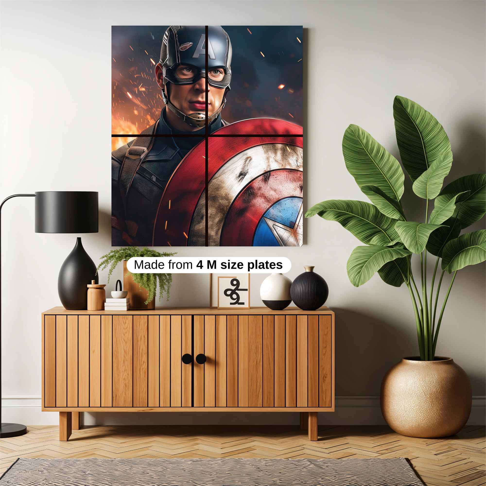 Captain Resolute Safe Wall Magnetic / M