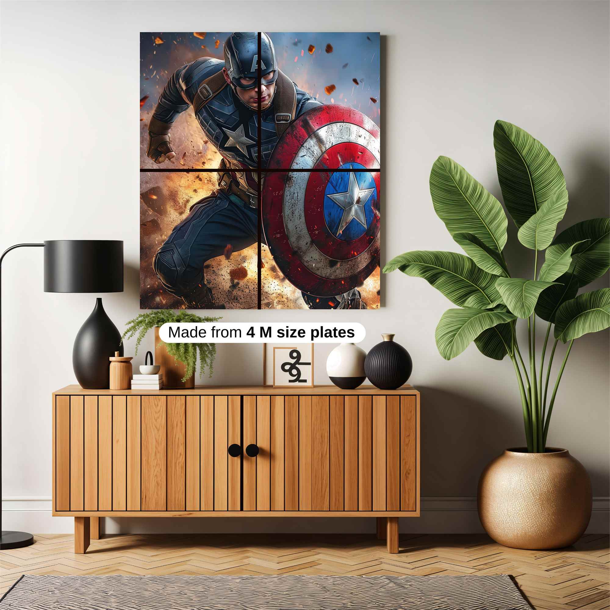 Captain Resolute Safe Wall Magnetic / M