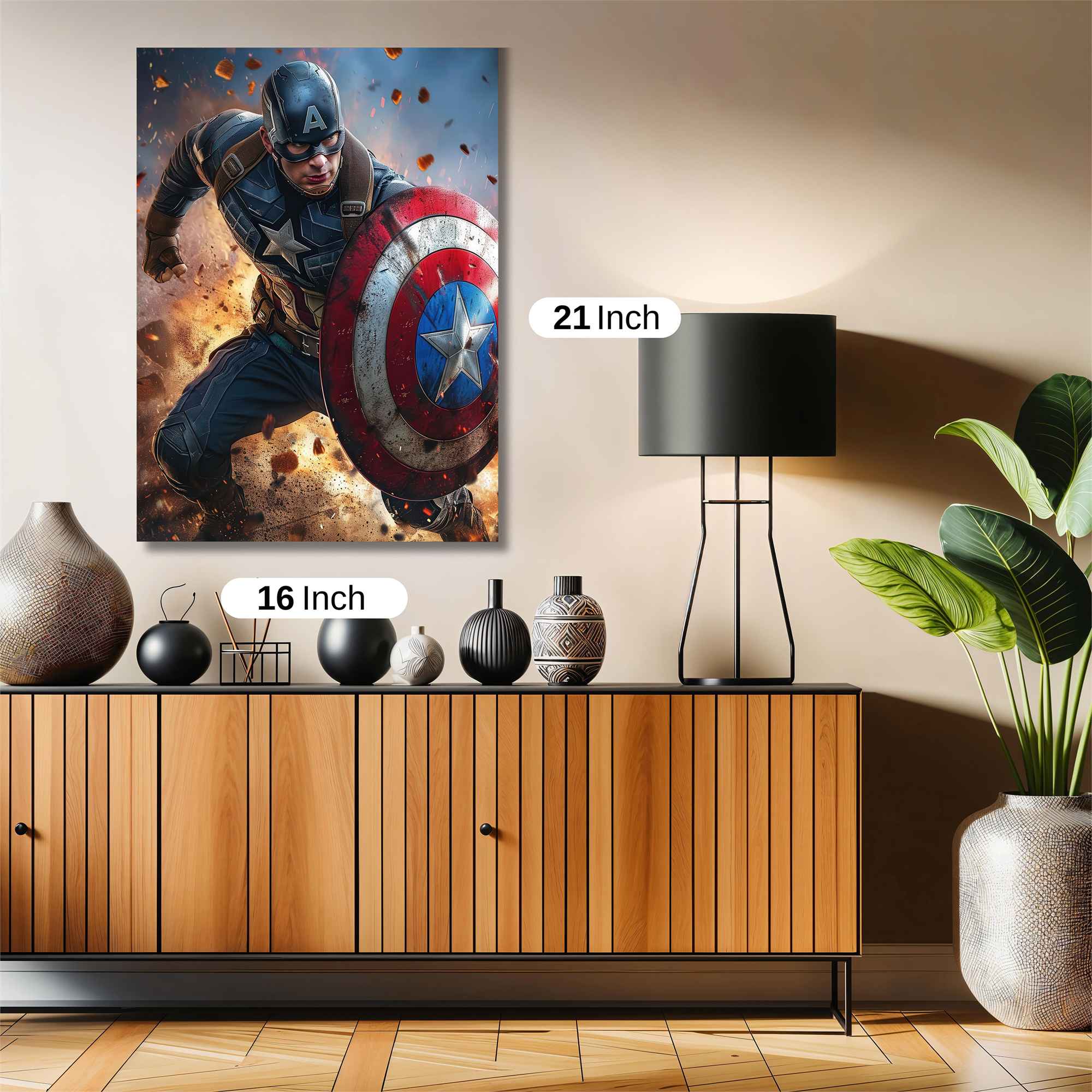 Captain Resolute Safe Wall Magnetic / M