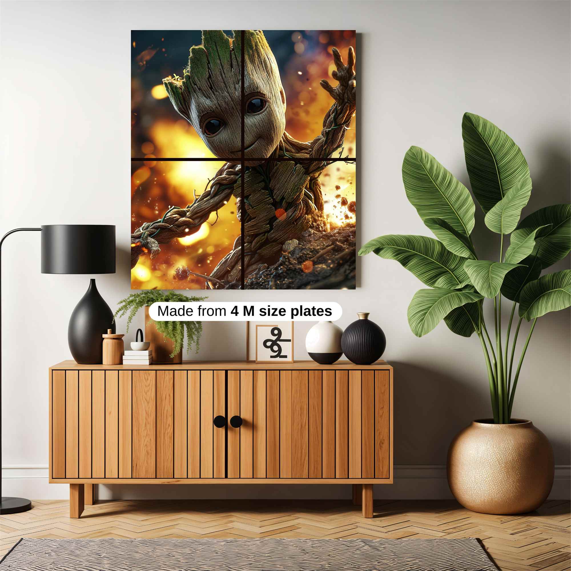 Groot Jubilant Safe Wall Magnetic / M