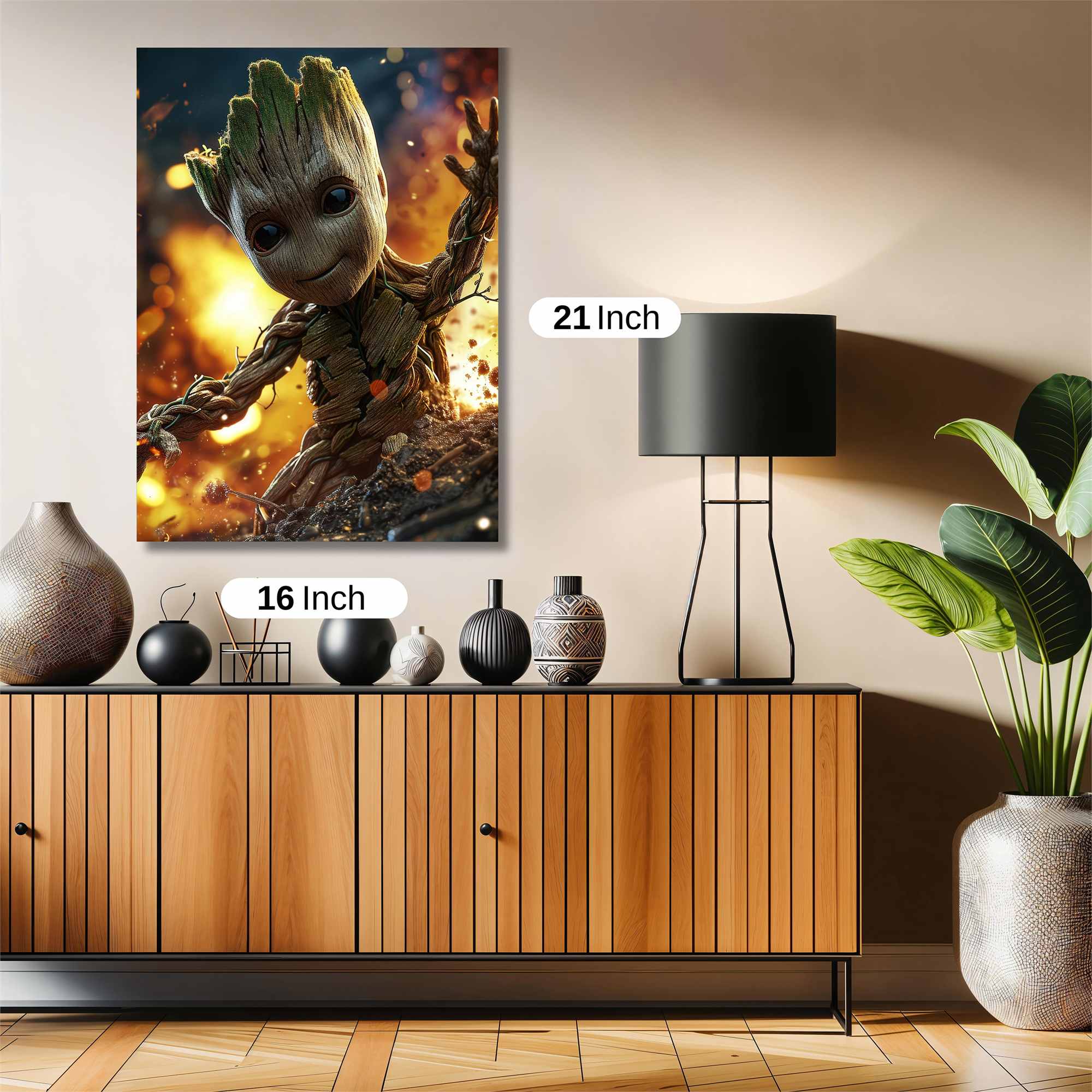 Groot Jubilant Safe Wall Magnetic / M