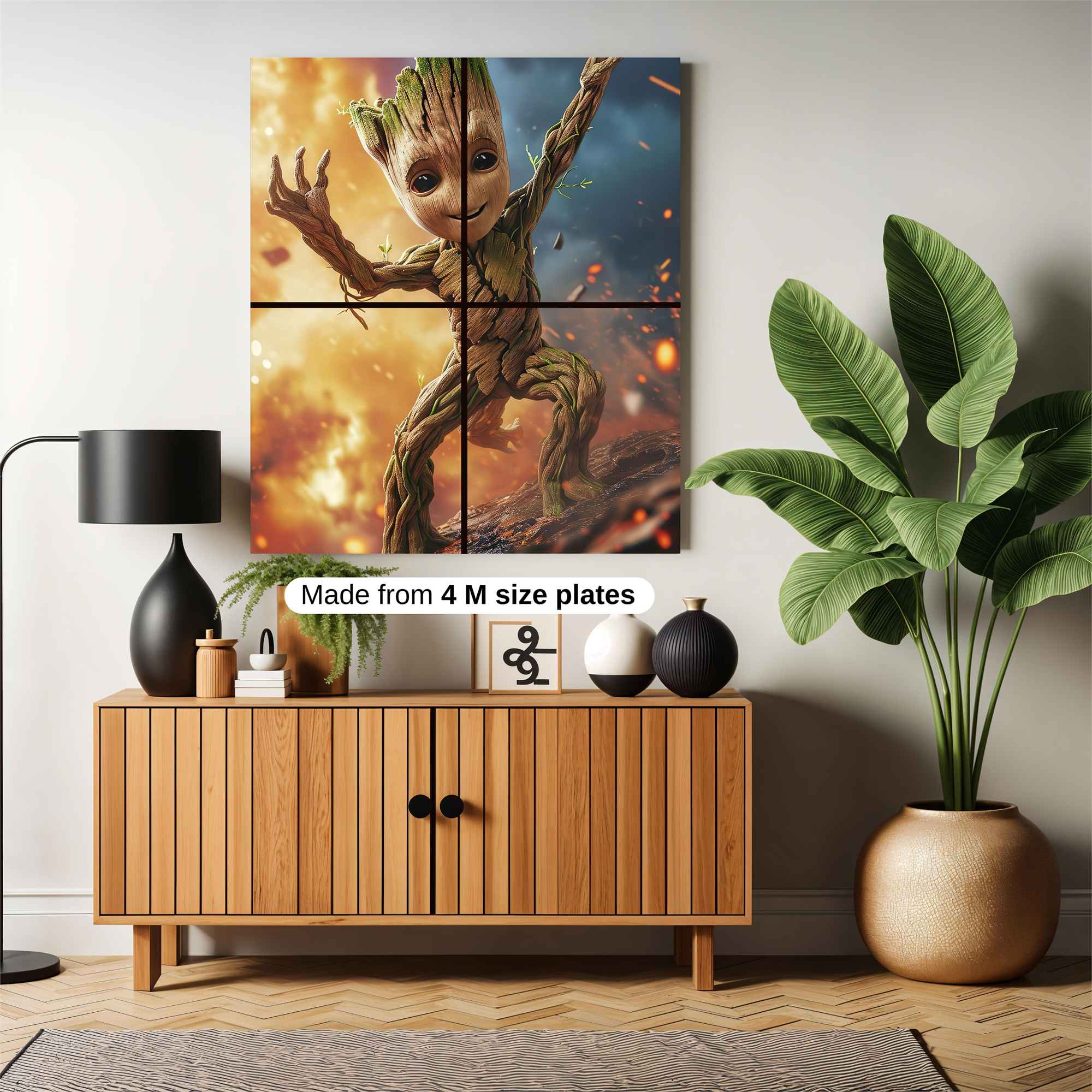 Groot Euphoric Safe Wall Magnetic / M
