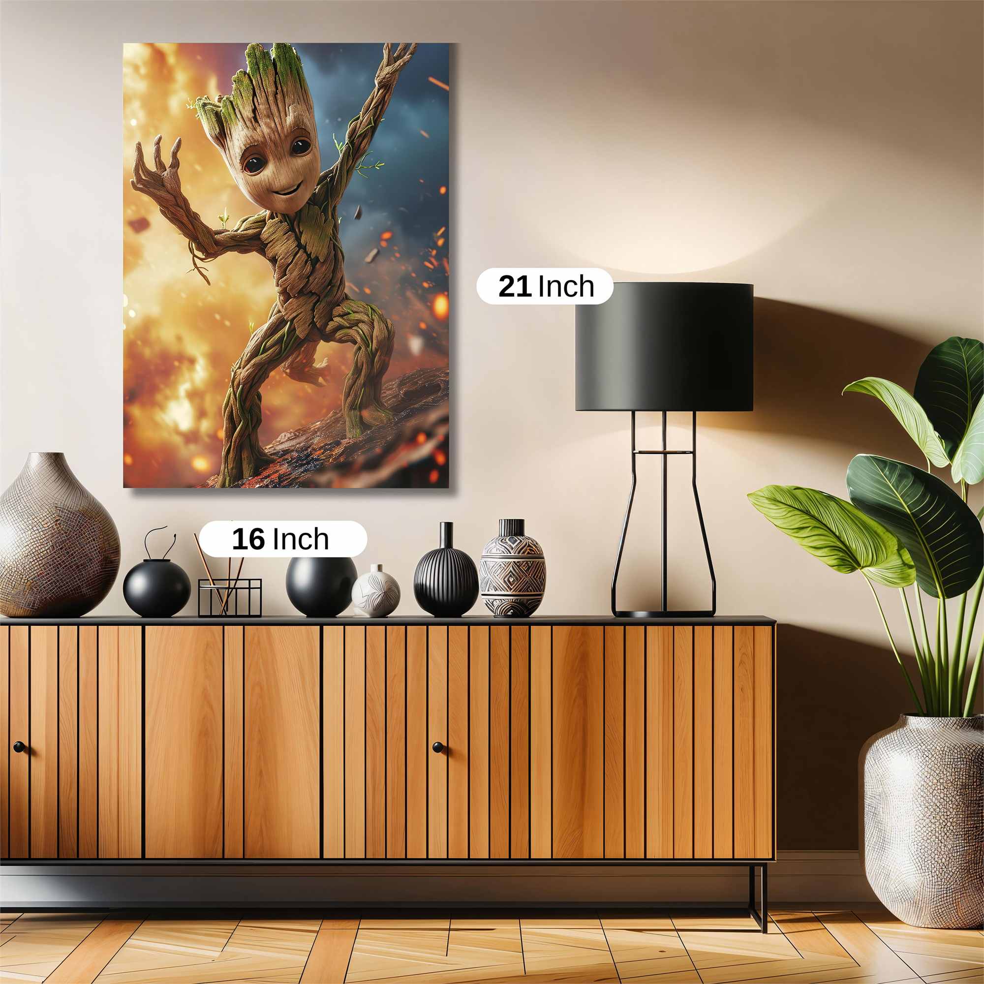 Groot Euphoric Safe Wall Magnetic / M
