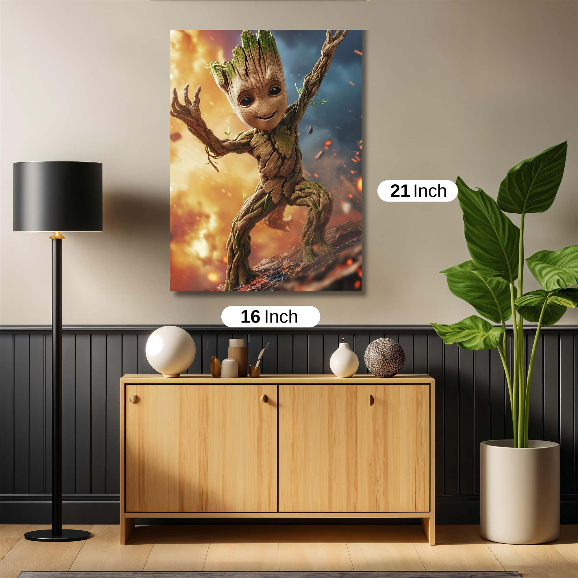 Groot Euphoric Safe Wall Magnetic / M