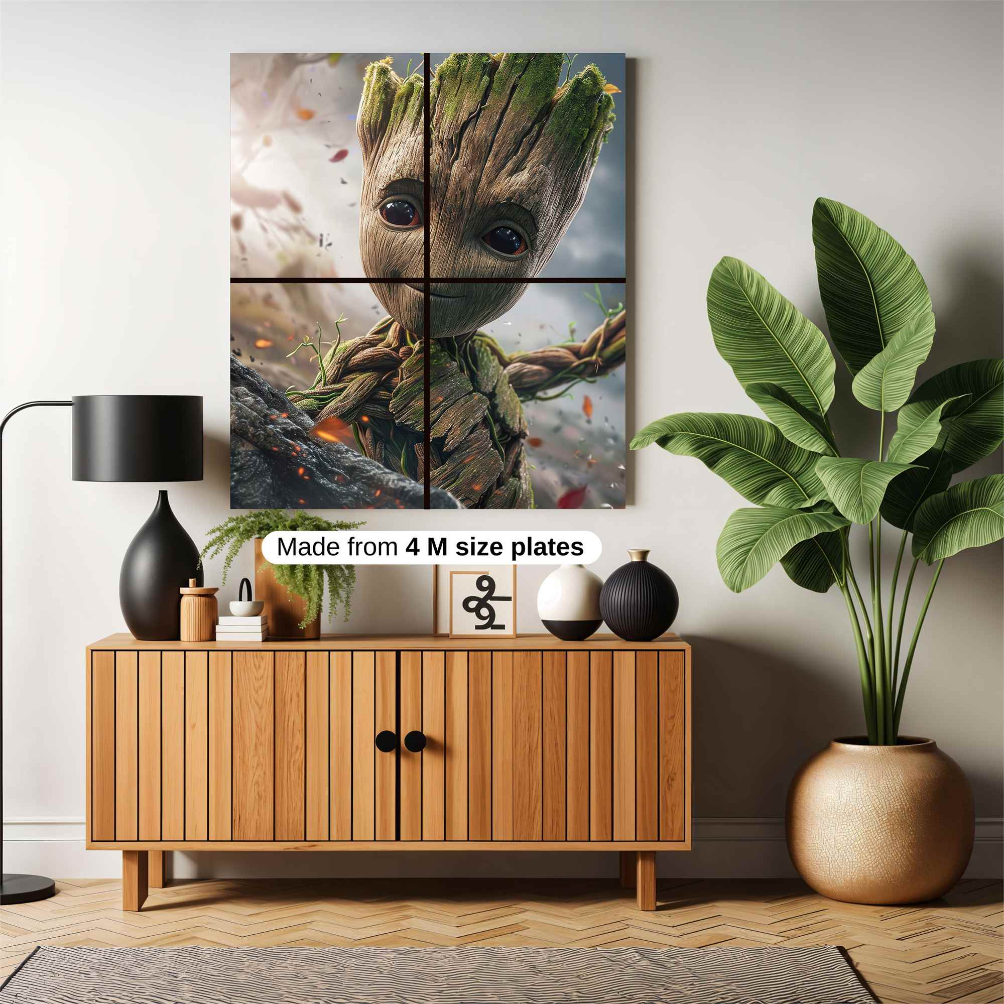 Groot Joyful Safe Wall Magnetic / M