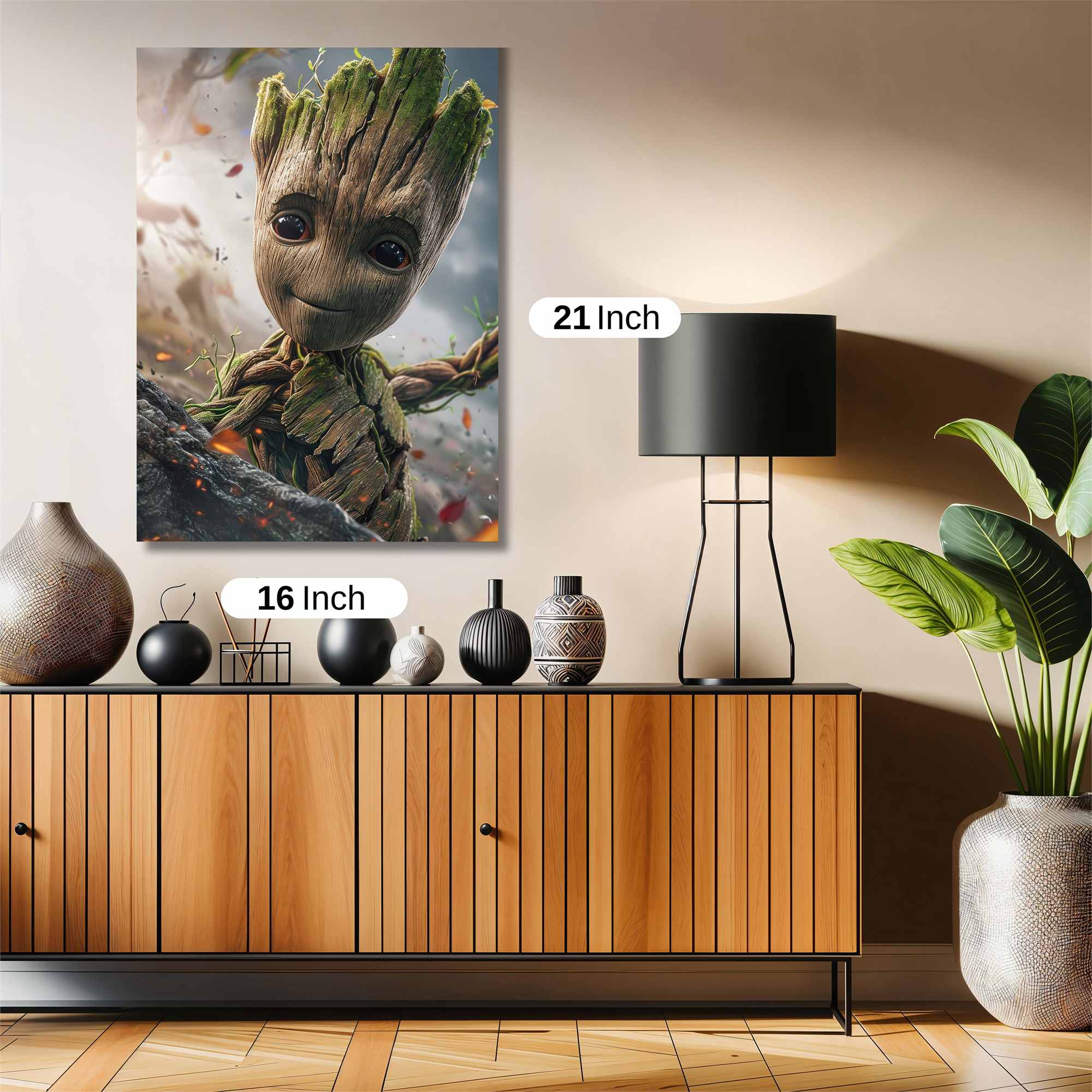 Groot Joyful Safe Wall Magnetic / M
