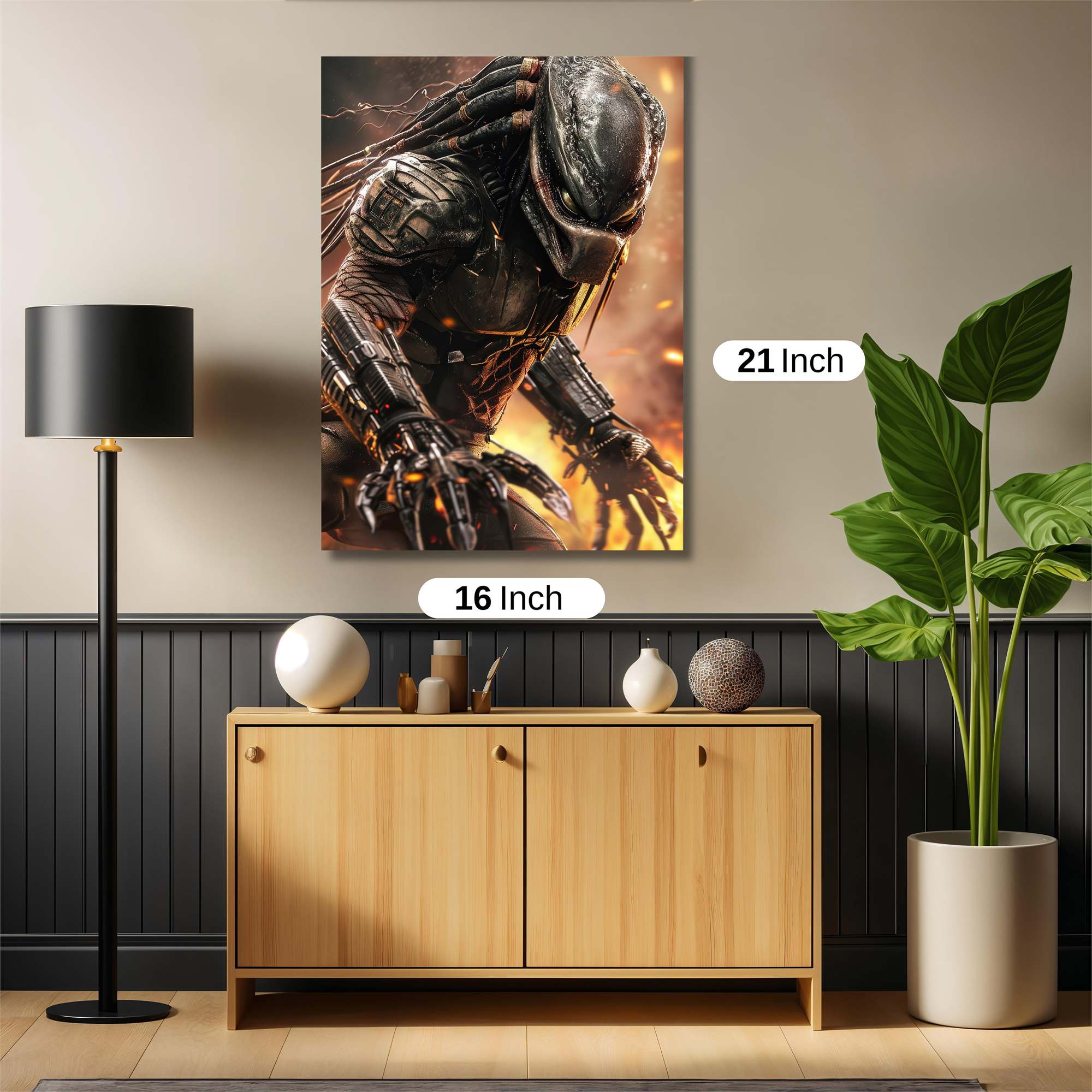 Predator Ferocity Safe Wall Magnetic / M