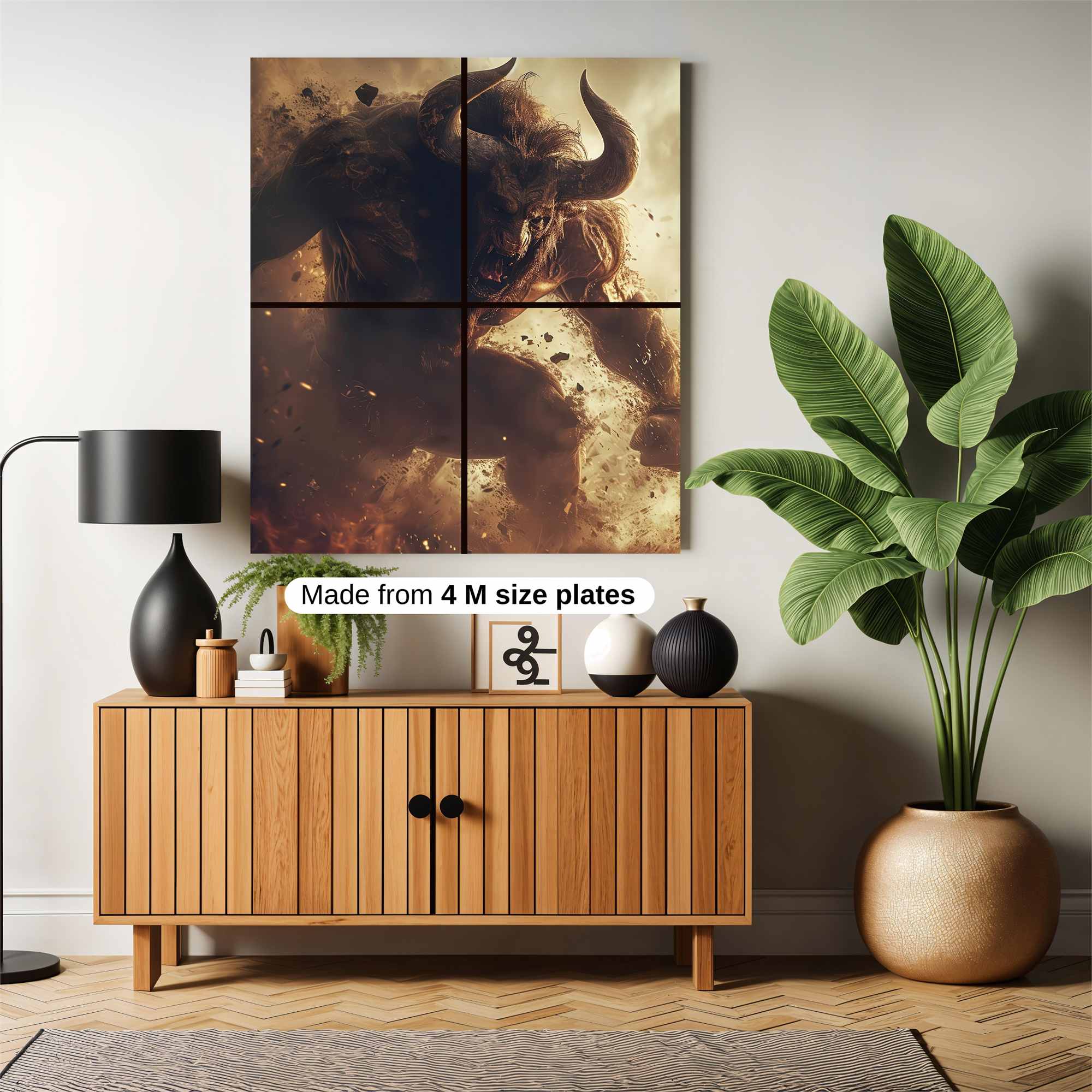 Minotaur Rage Safe Wall Magnetic / M