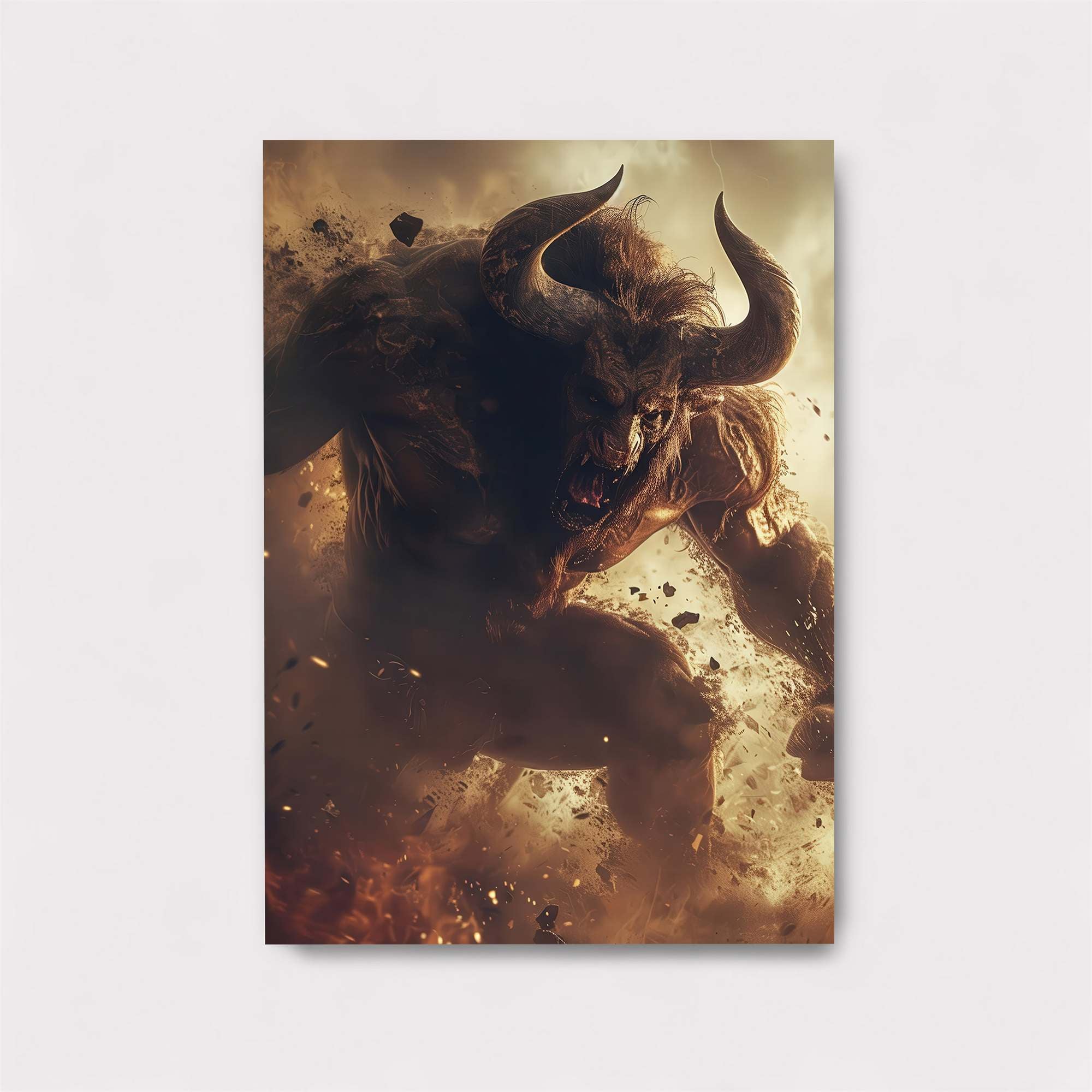 Minotaur Rage Safe Wall Magnetic / M