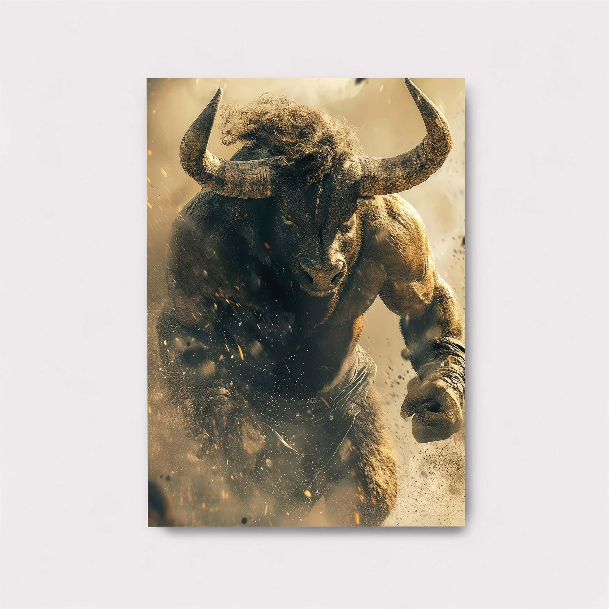 Minotaur Menace Safe Wall Magnetic / M