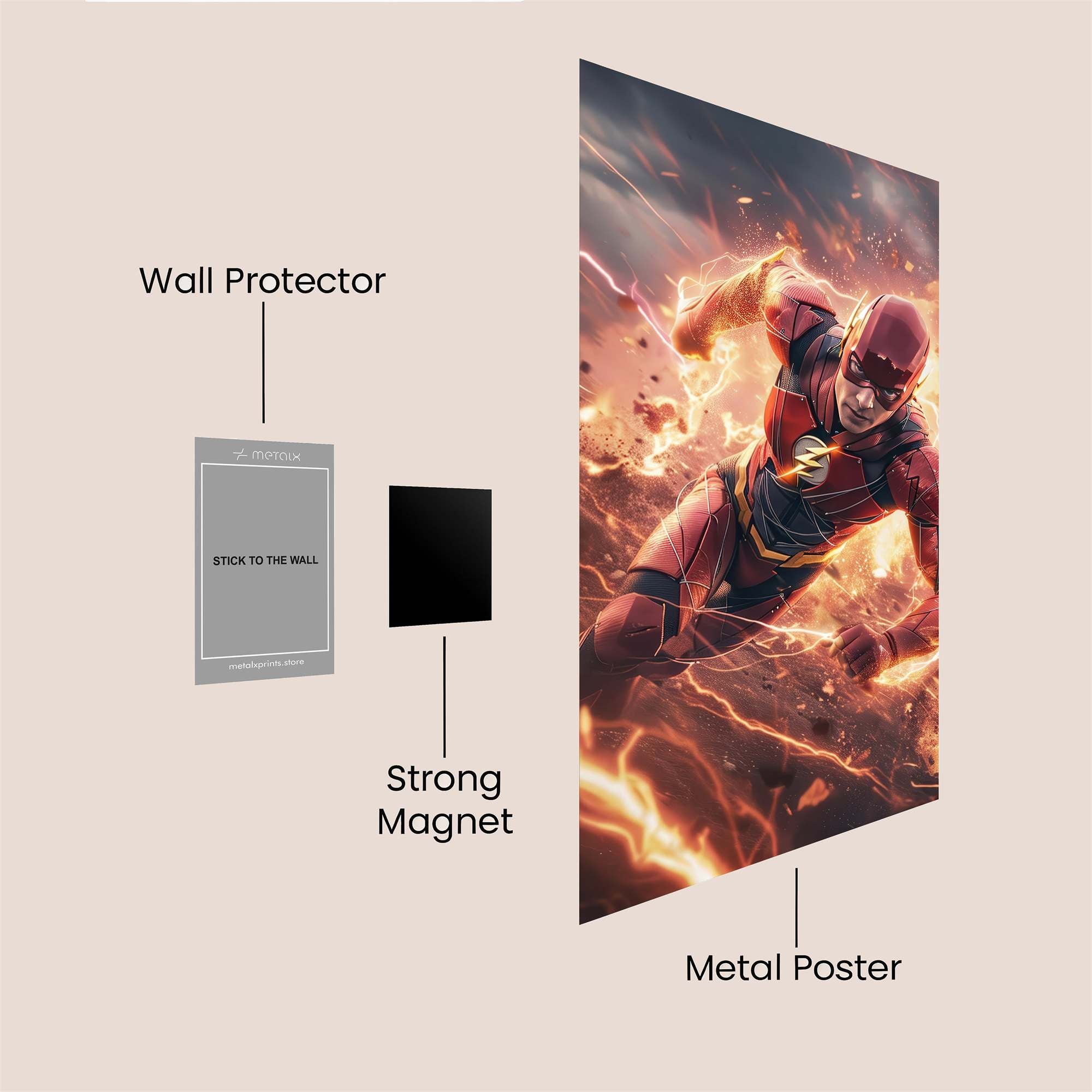 Flash Frenzy Safe Wall Magnetic / M
