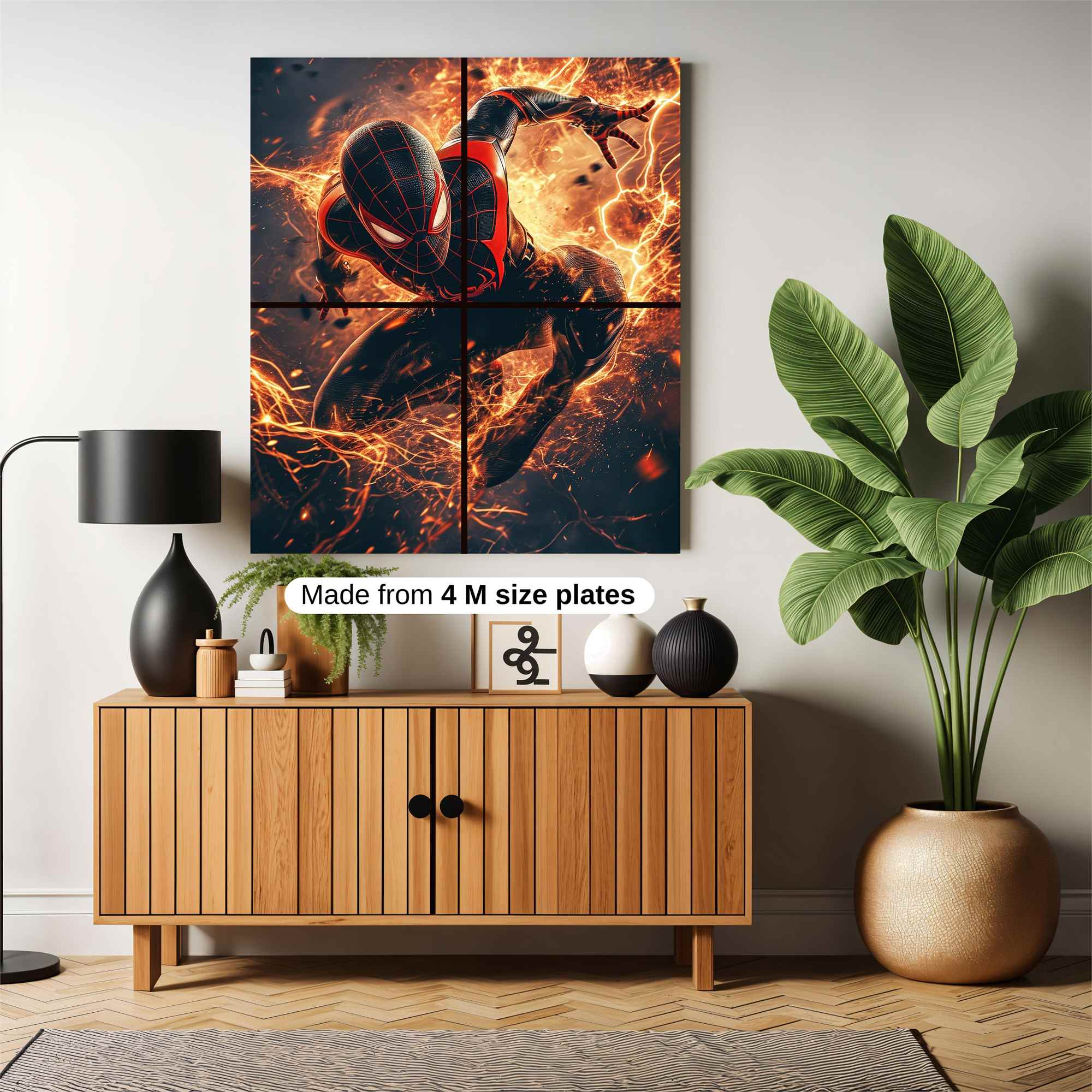Spider-Electrifying Safe Wall Magnetic / M