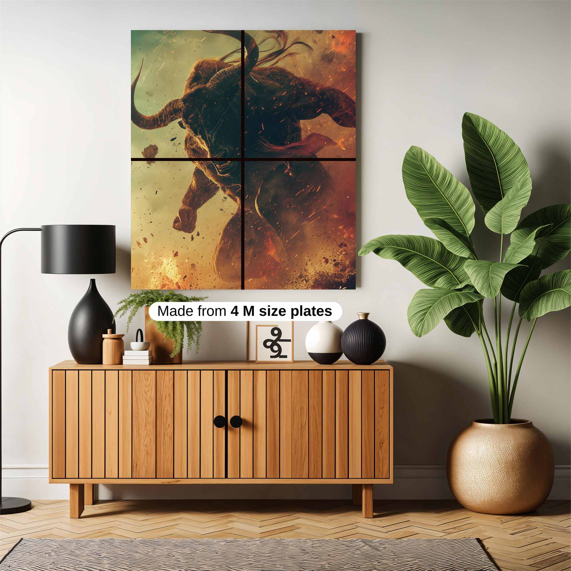 Minotaur Rage Safe Wall Magnetic / M