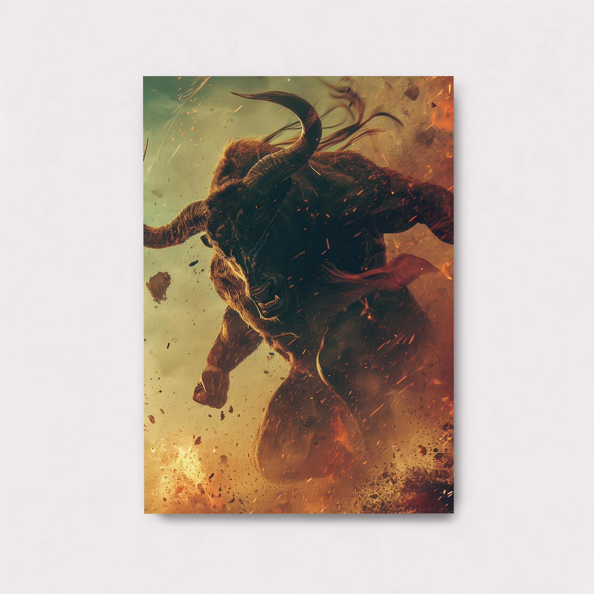 Minotaur Rage Safe Wall Magnetic / M