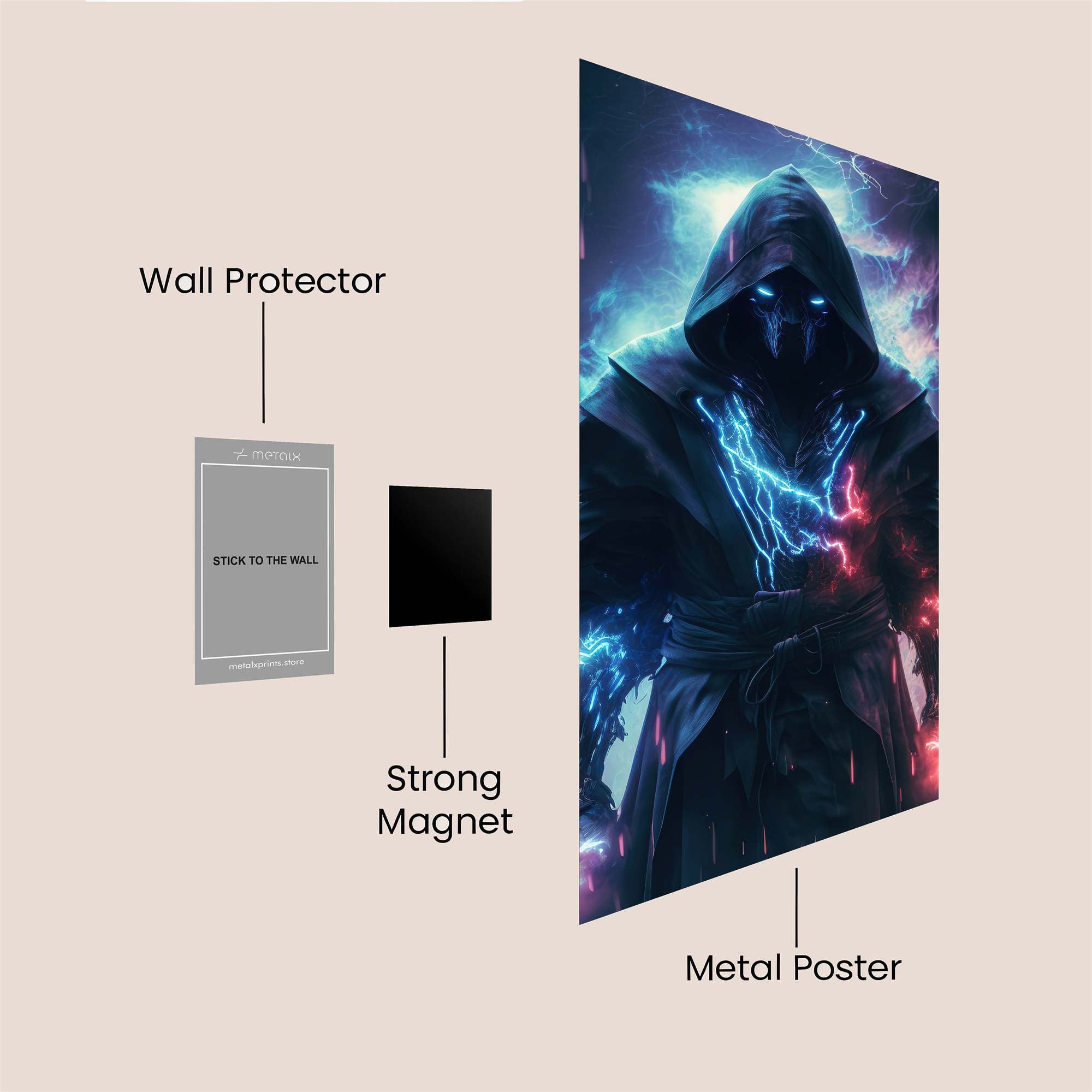 Sorcerer Tempest Safe Wall Magnetic / M