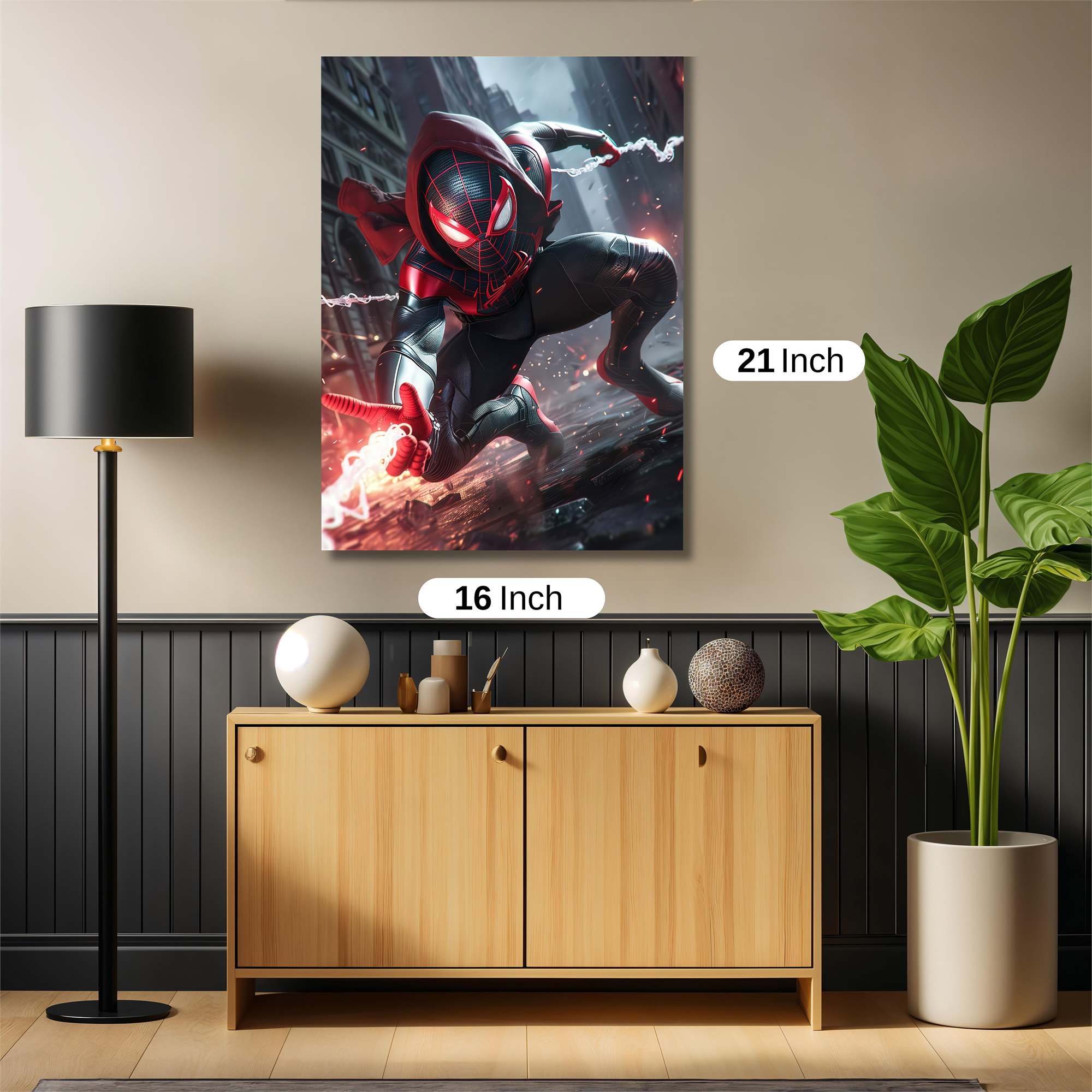 Miles Menace Safe Wall Magnetic / M