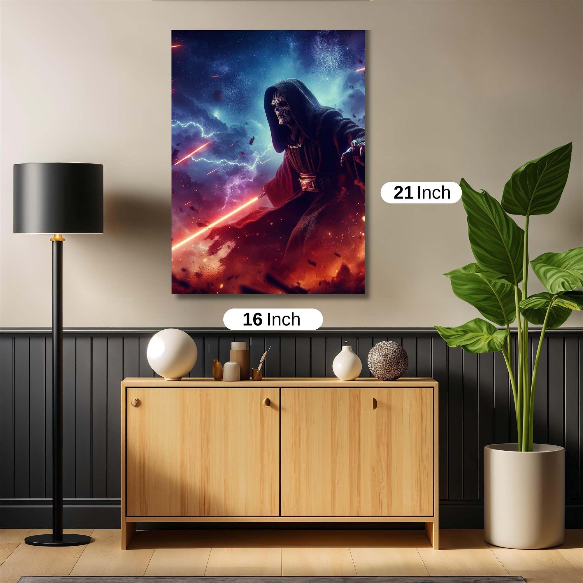 Palpatine Unleashed Safe Wall Magnetic / M