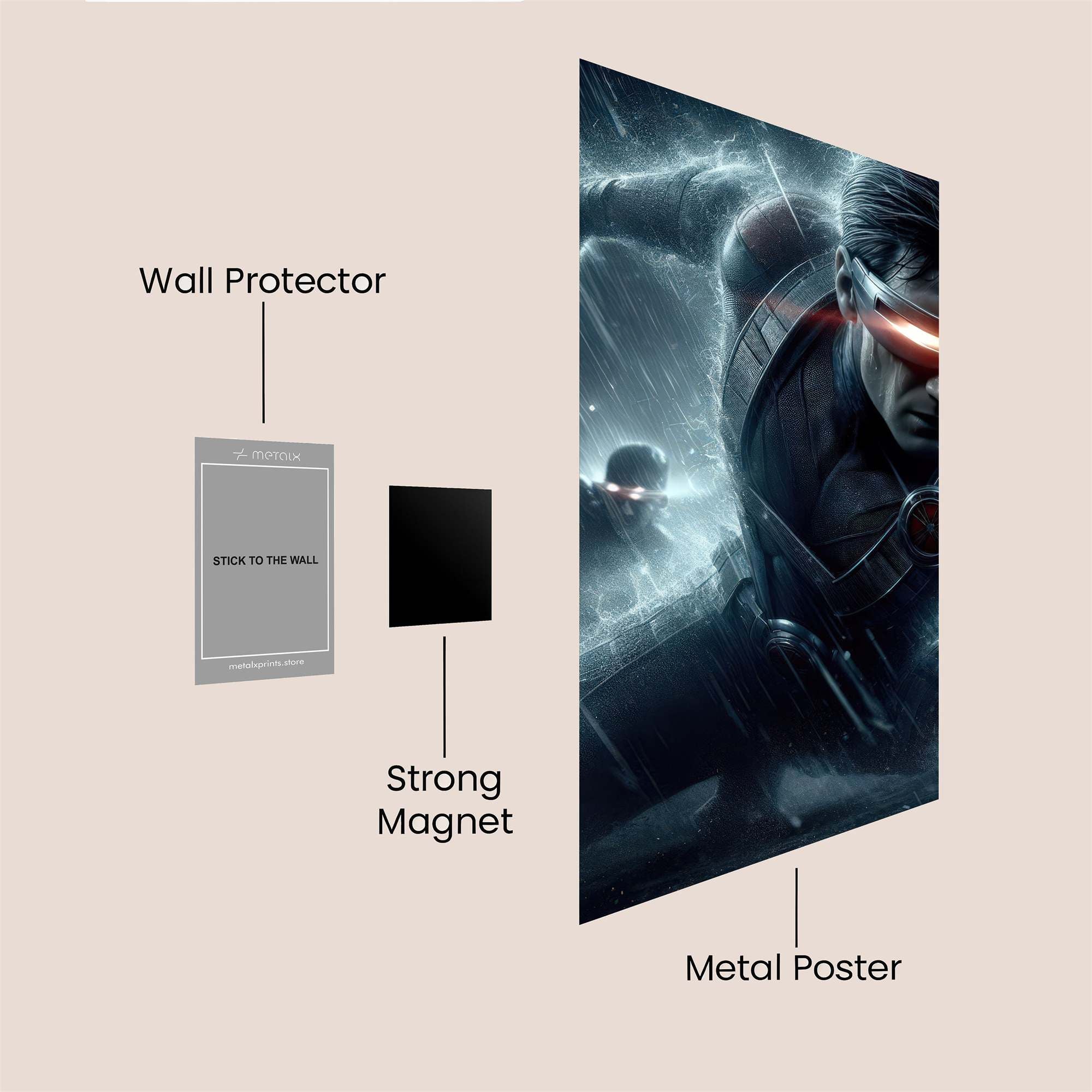 Cyclops Tempest Safe Wall Magnetic / M