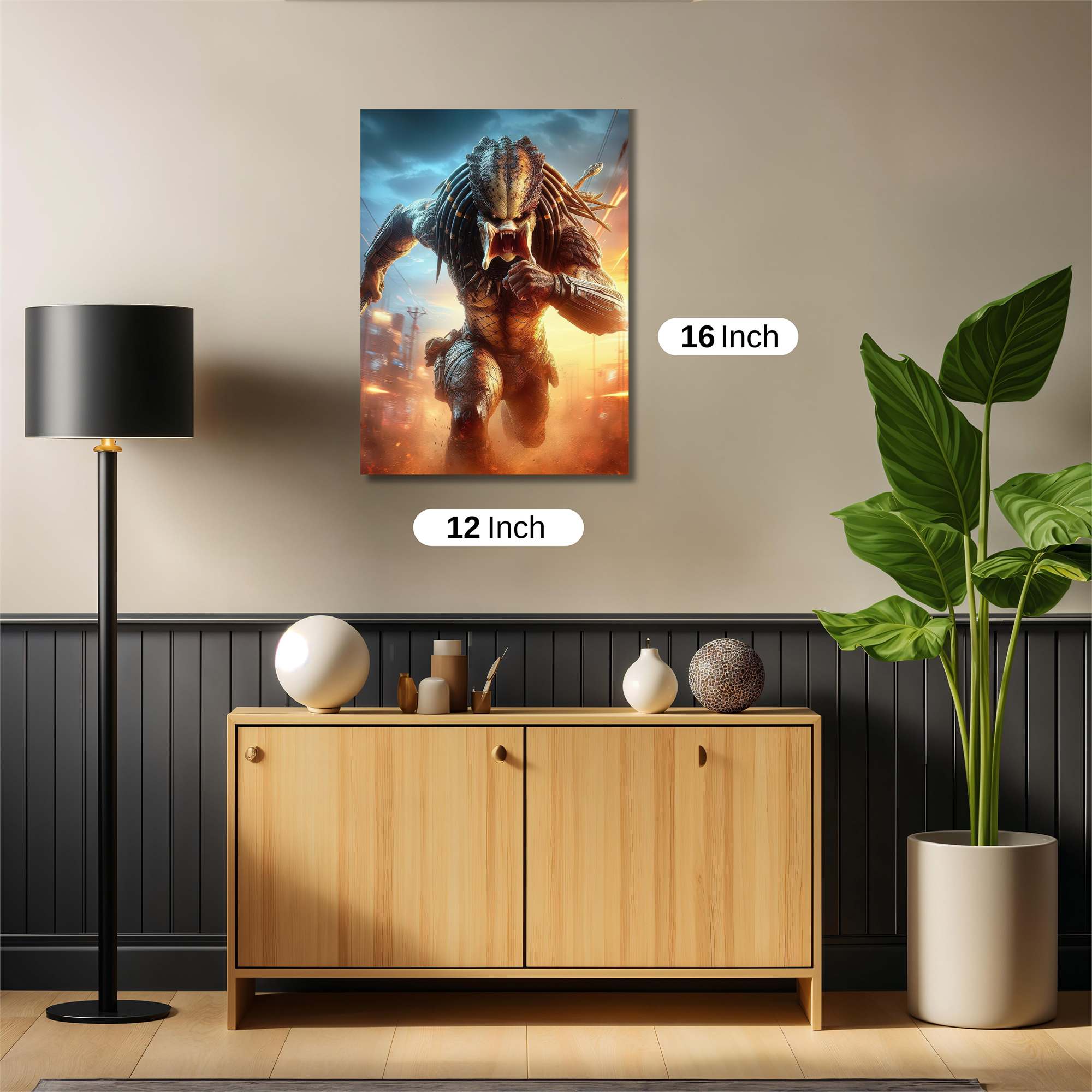 Predator Rampage Safe Wall Magnetic / M