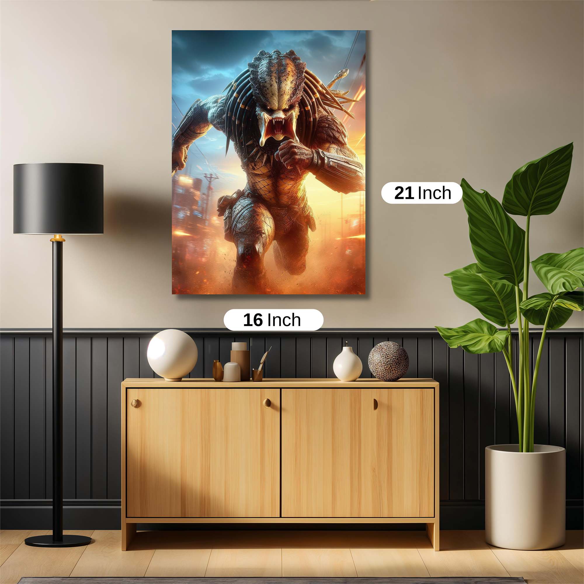 Predator Rampage Safe Wall Magnetic / M