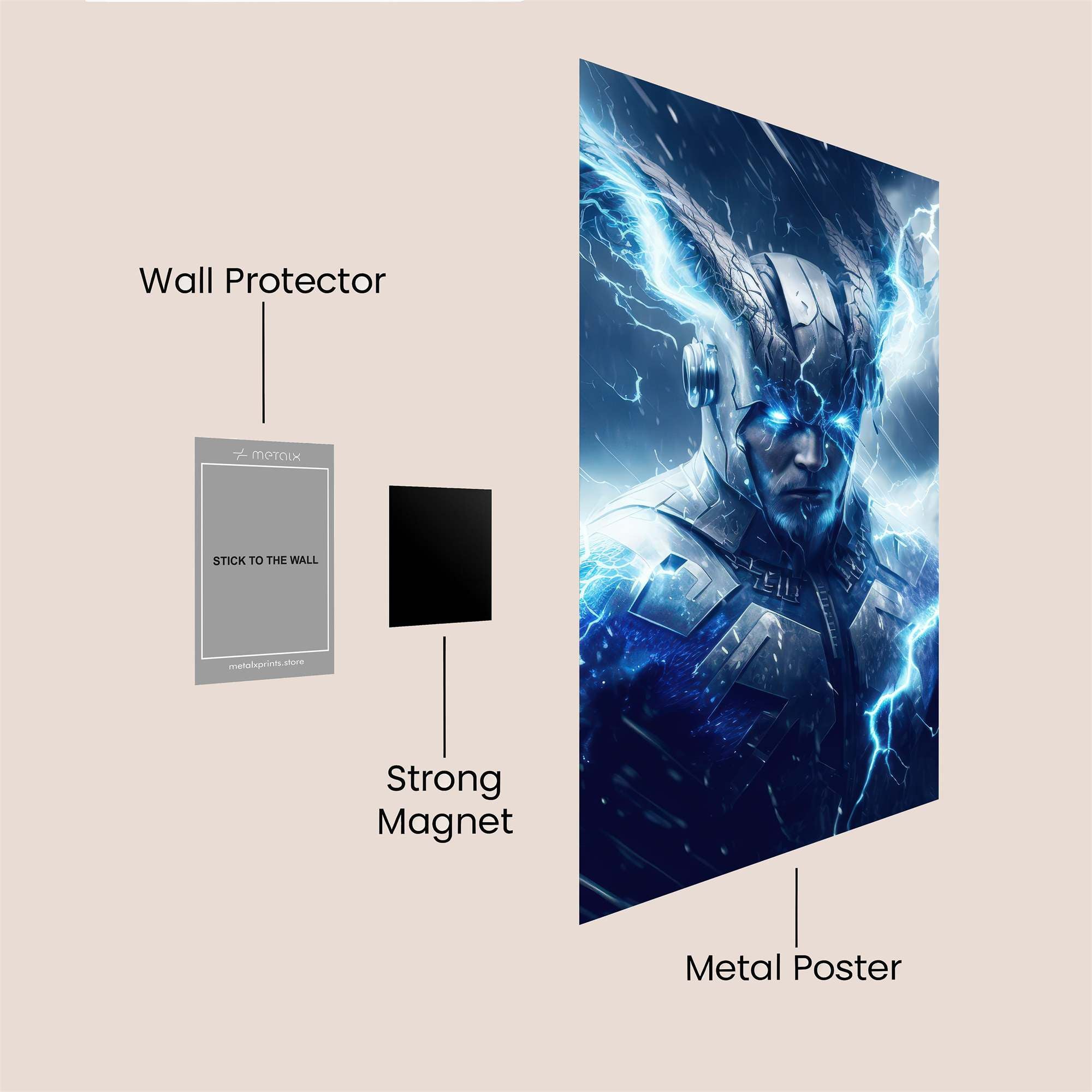 Thor Tempestuous Safe Wall Magnetic / M