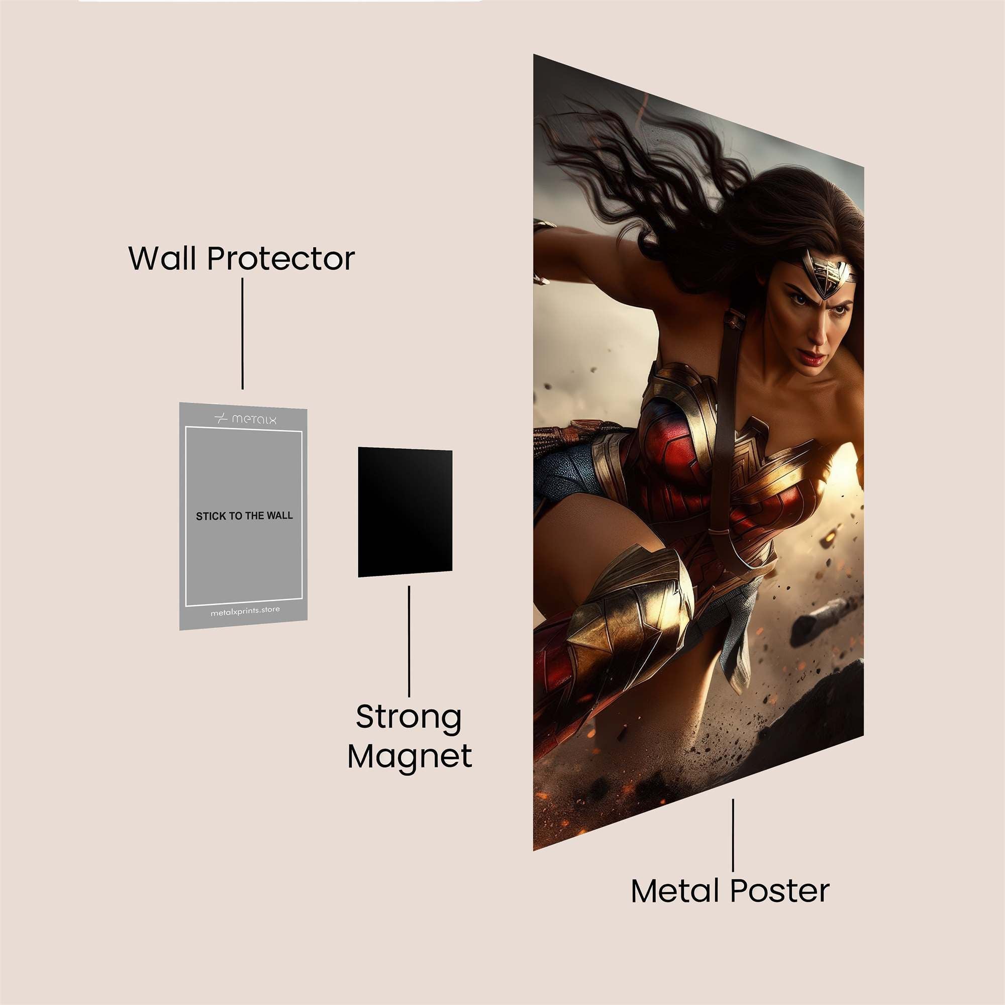 Wonder Radiant Safe Wall Magnetic / M