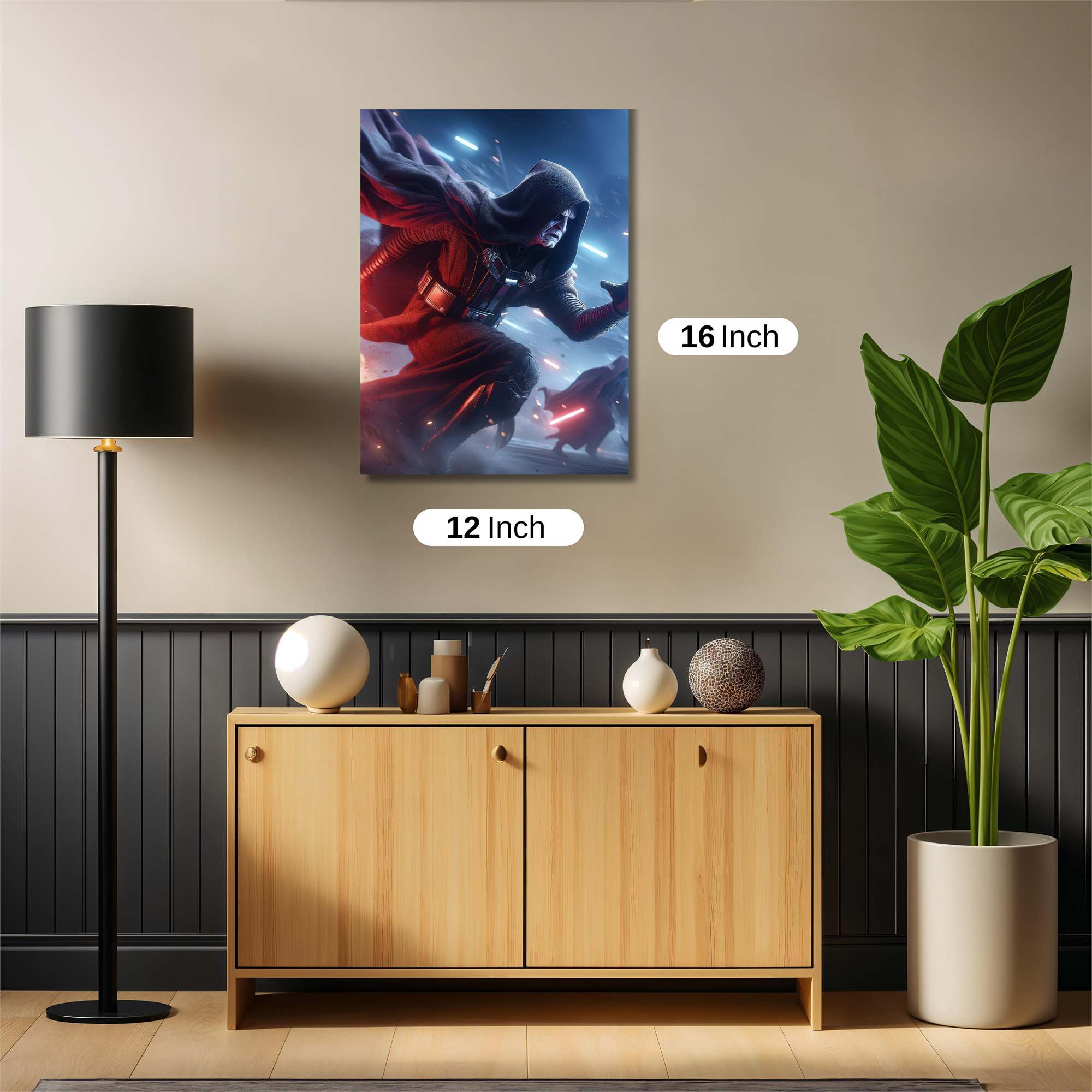 Vader Unleashed Safe Wall Magnetic / M