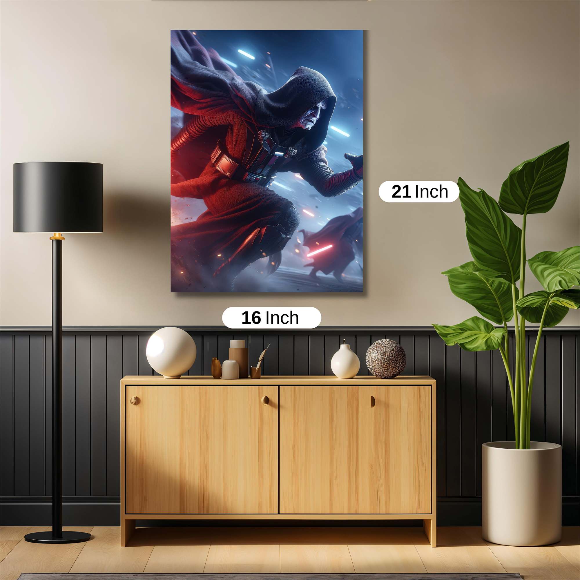 Vader Unleashed Safe Wall Magnetic / M