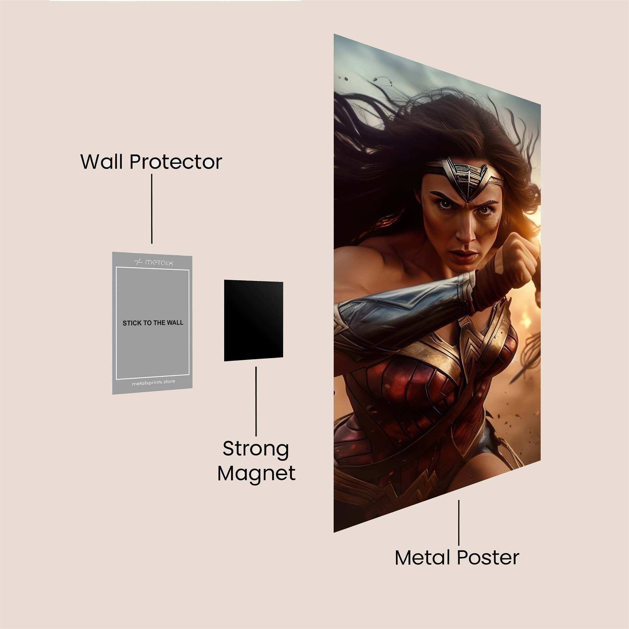Wonderful Valor Safe Wall Magnetic / M
