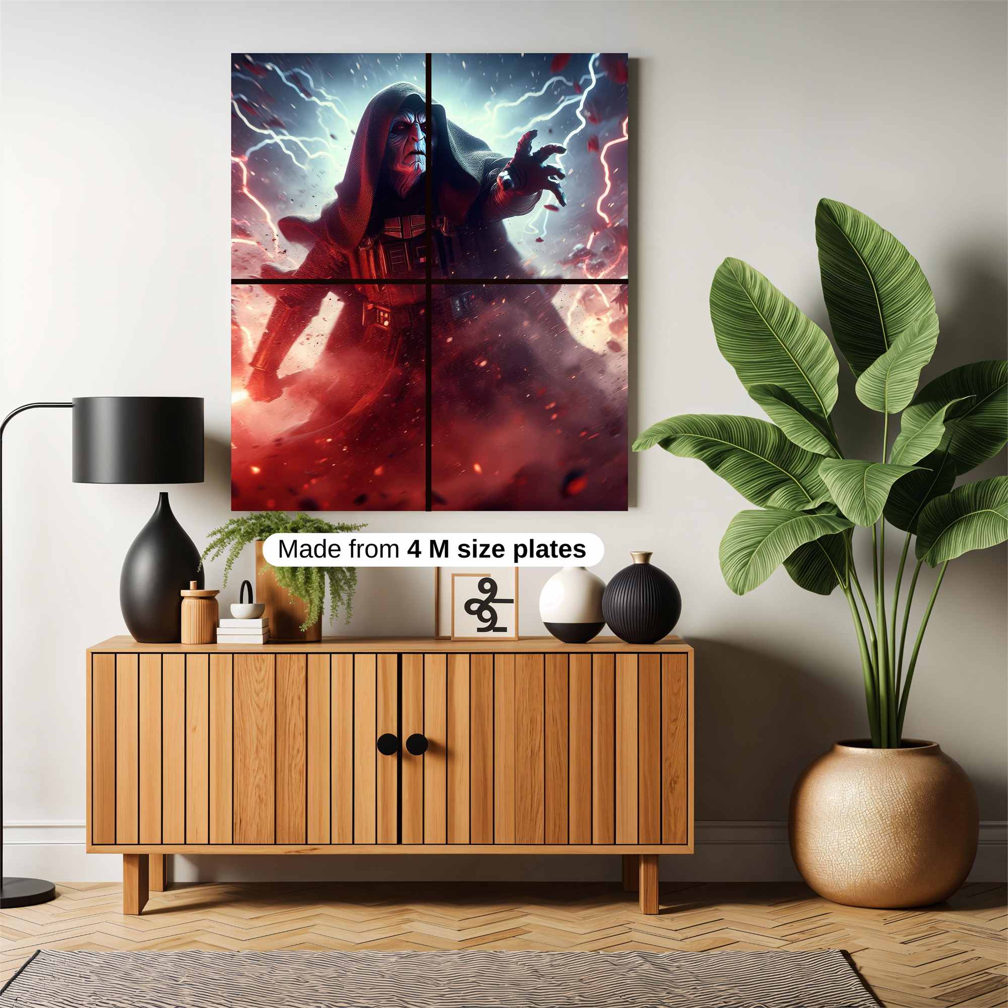 Vader Unleashed Safe Wall Magnetic / M