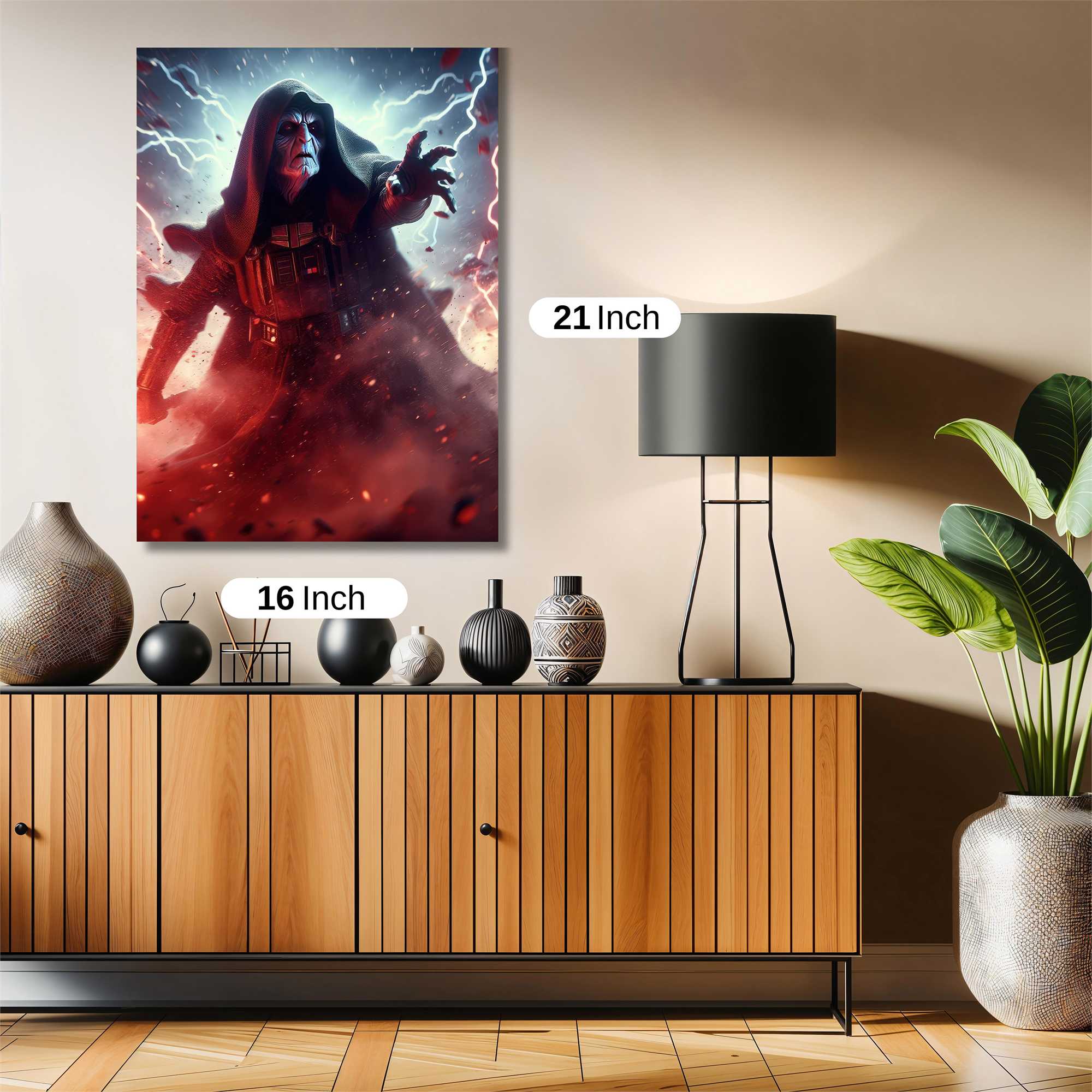 Vader Unleashed Safe Wall Magnetic / M