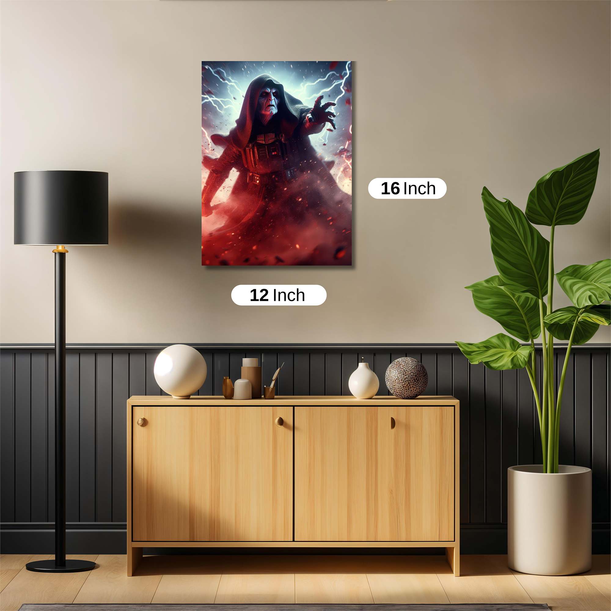 Vader Unleashed Safe Wall Magnetic / M