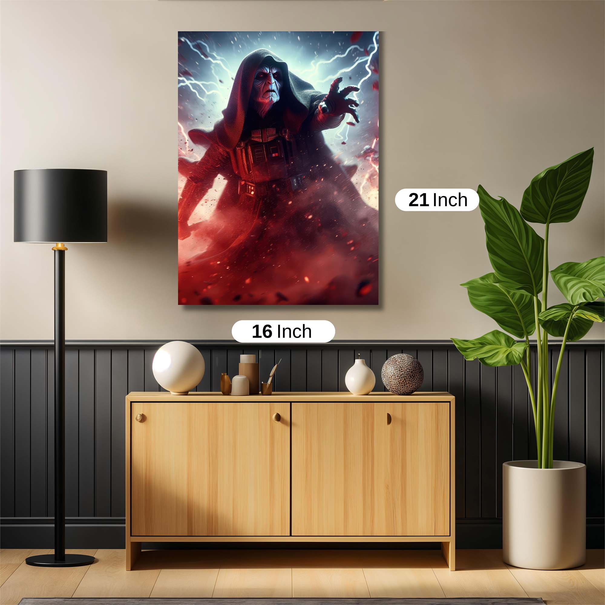 Vader Unleashed Safe Wall Magnetic / M
