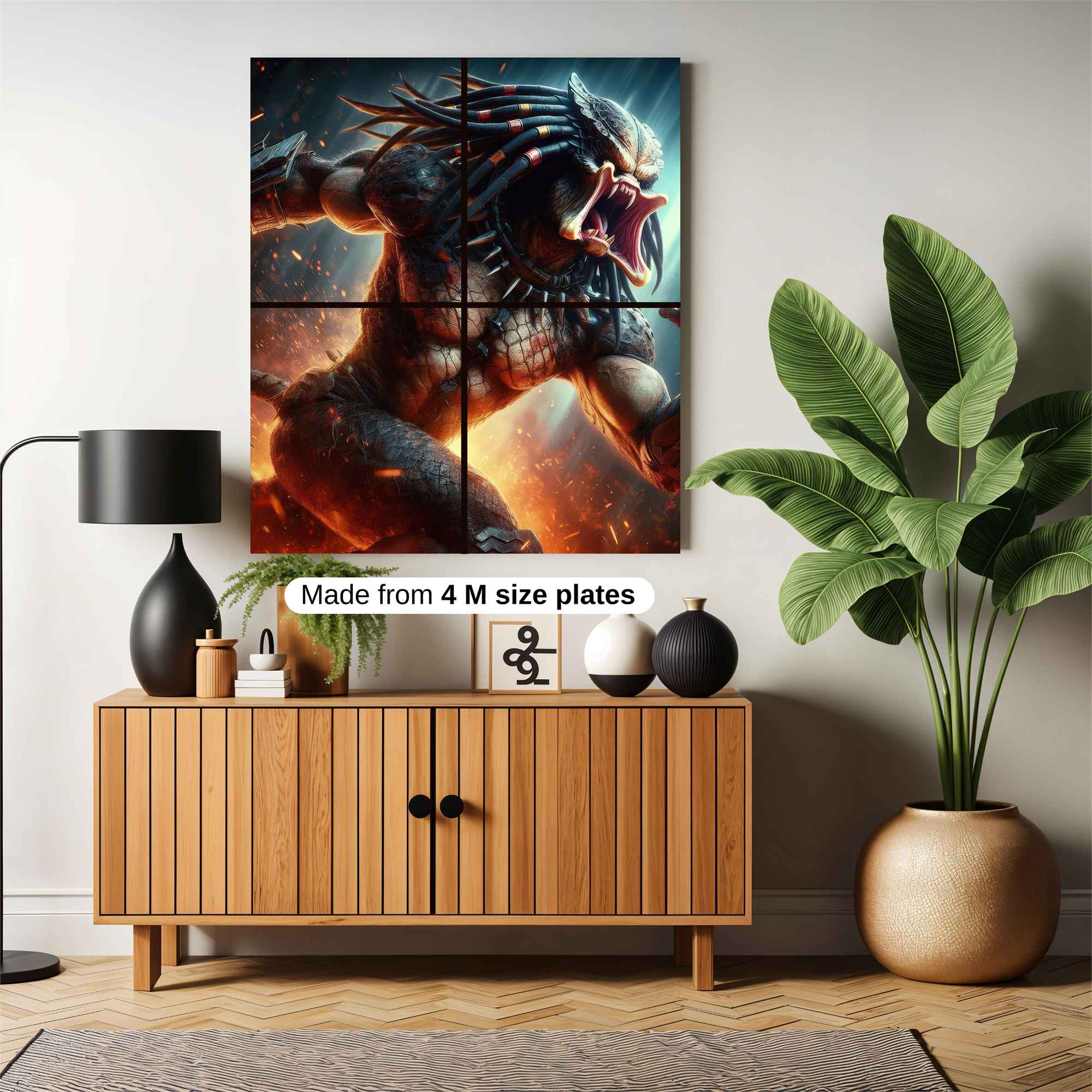 Predator Frenzy Safe Wall Magnetic / M