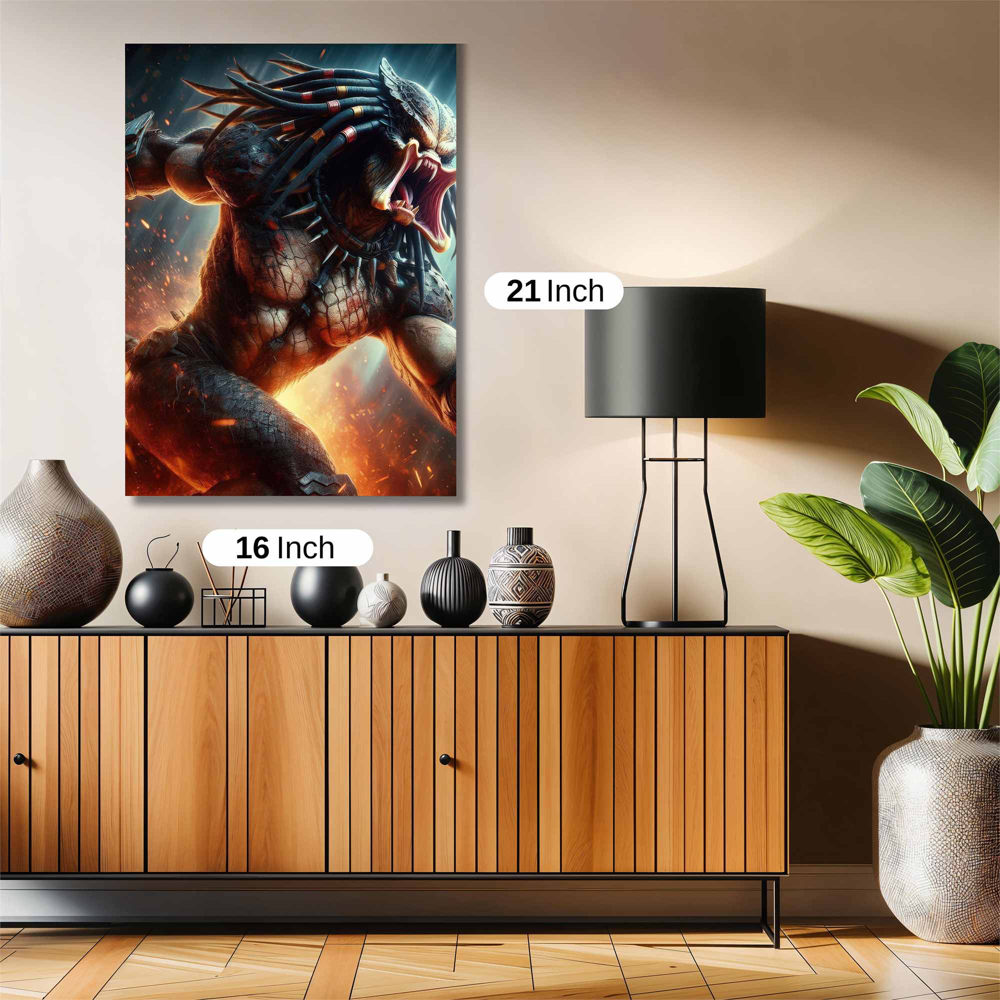 Predator Frenzy Safe Wall Magnetic / M