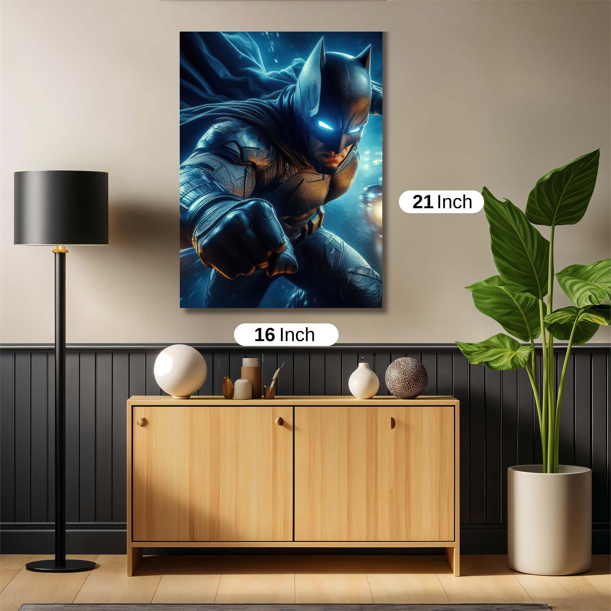 Batman Resolute Safe Wall Magnetic / M