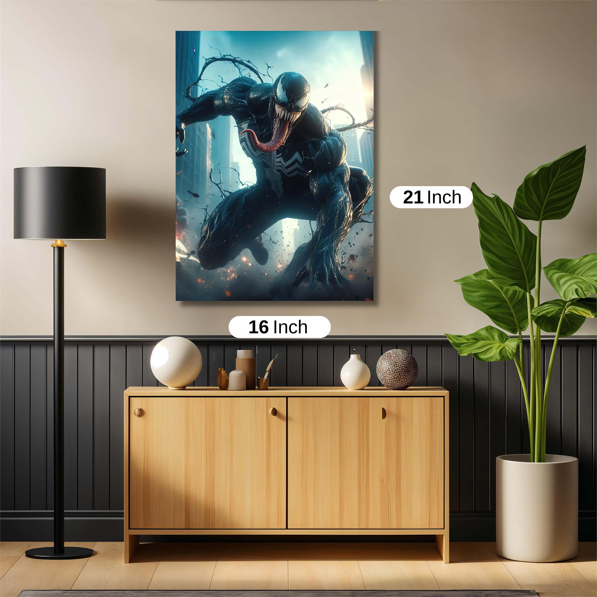 Venom Unleashed Safe Wall Magnetic / M