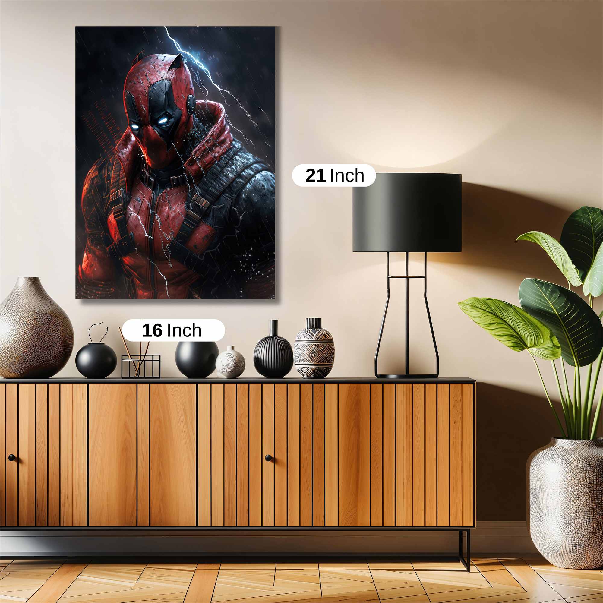 Deadpool Thunder Safe Wall Magnetic / M