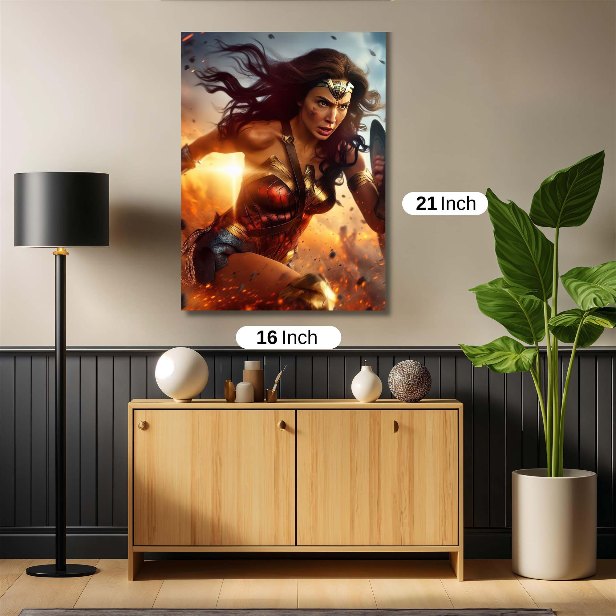 Wonder Triumphant Safe Wall Magnetic / M