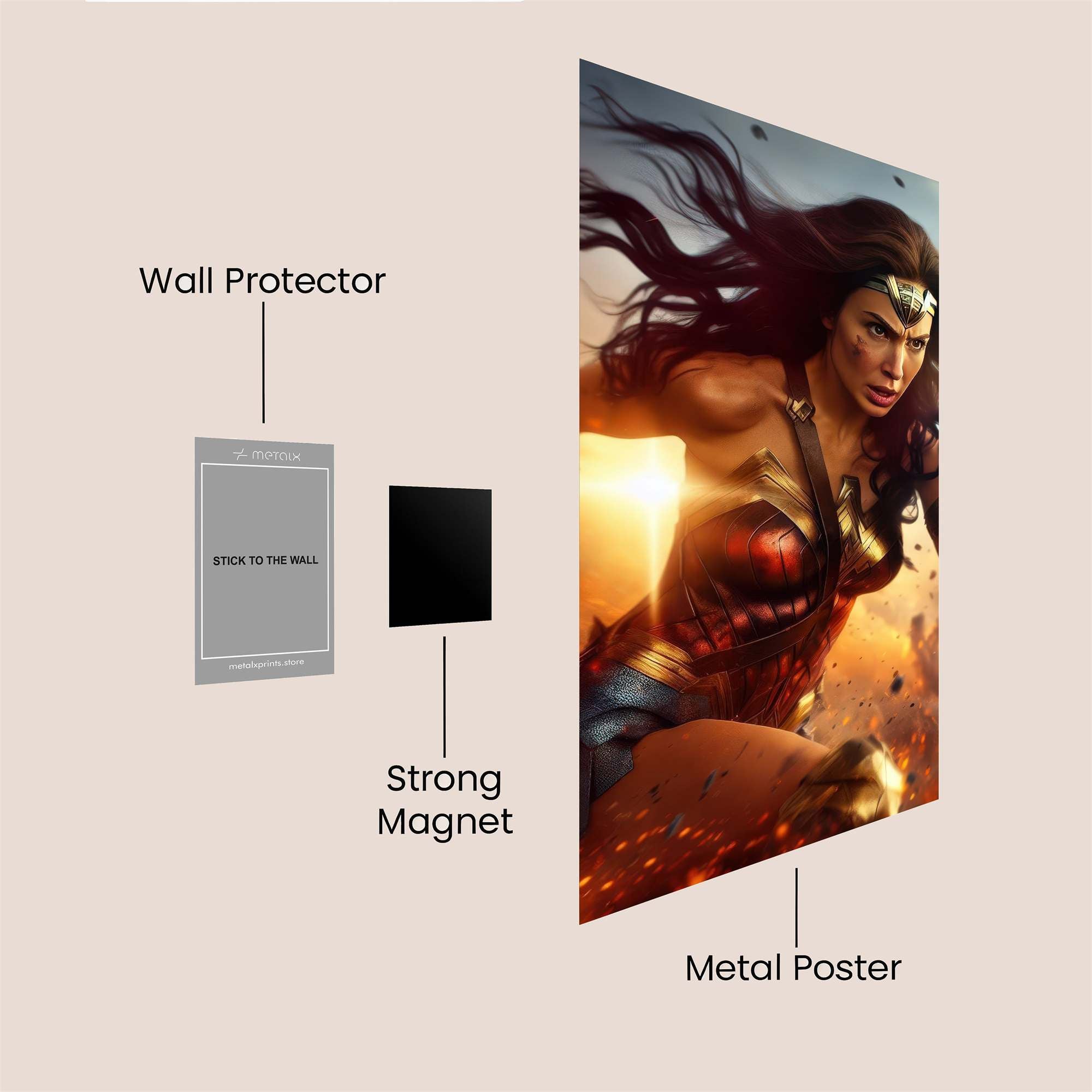 Wonder Triumphant Safe Wall Magnetic / M