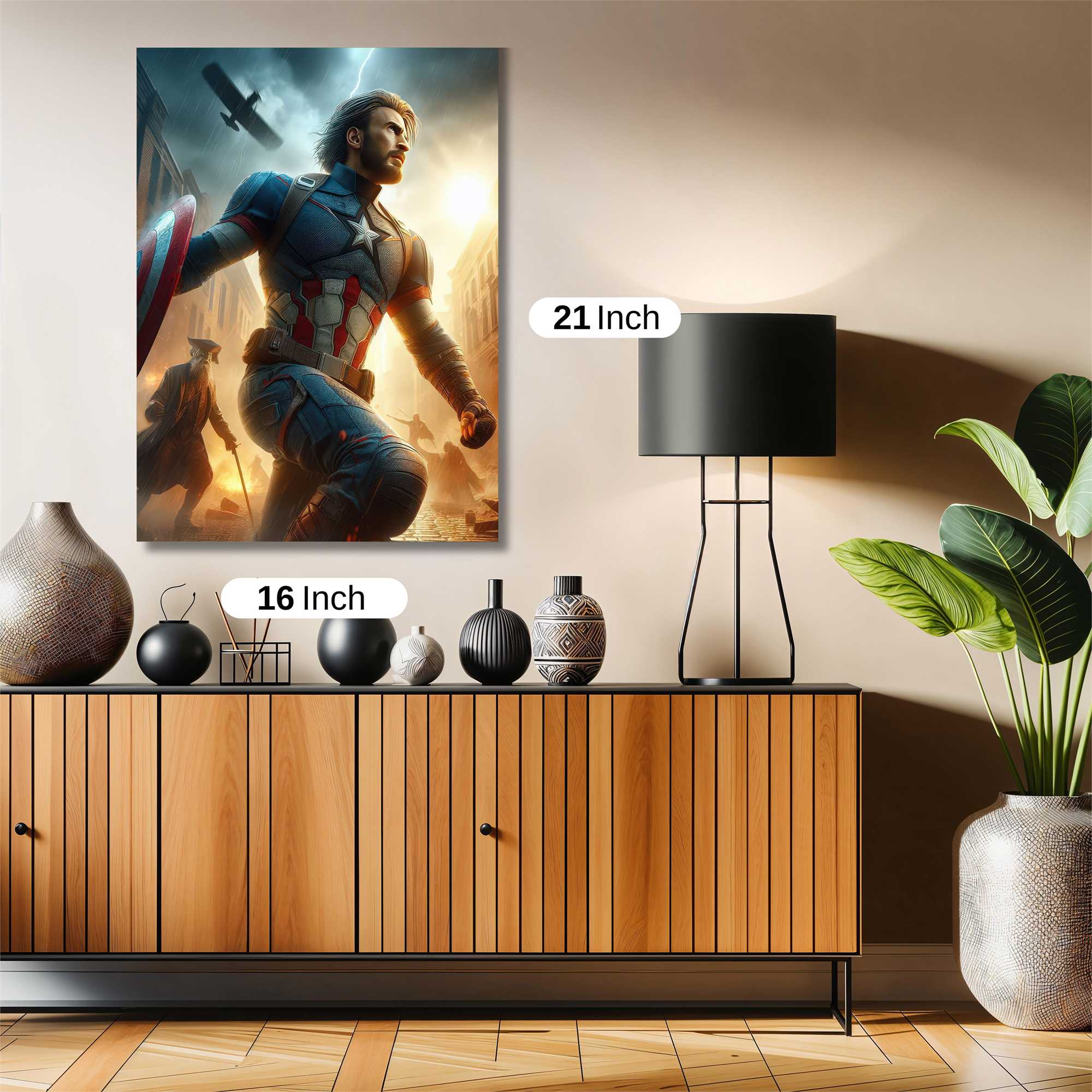 Captain Resolute Safe Wall Magnetic / M