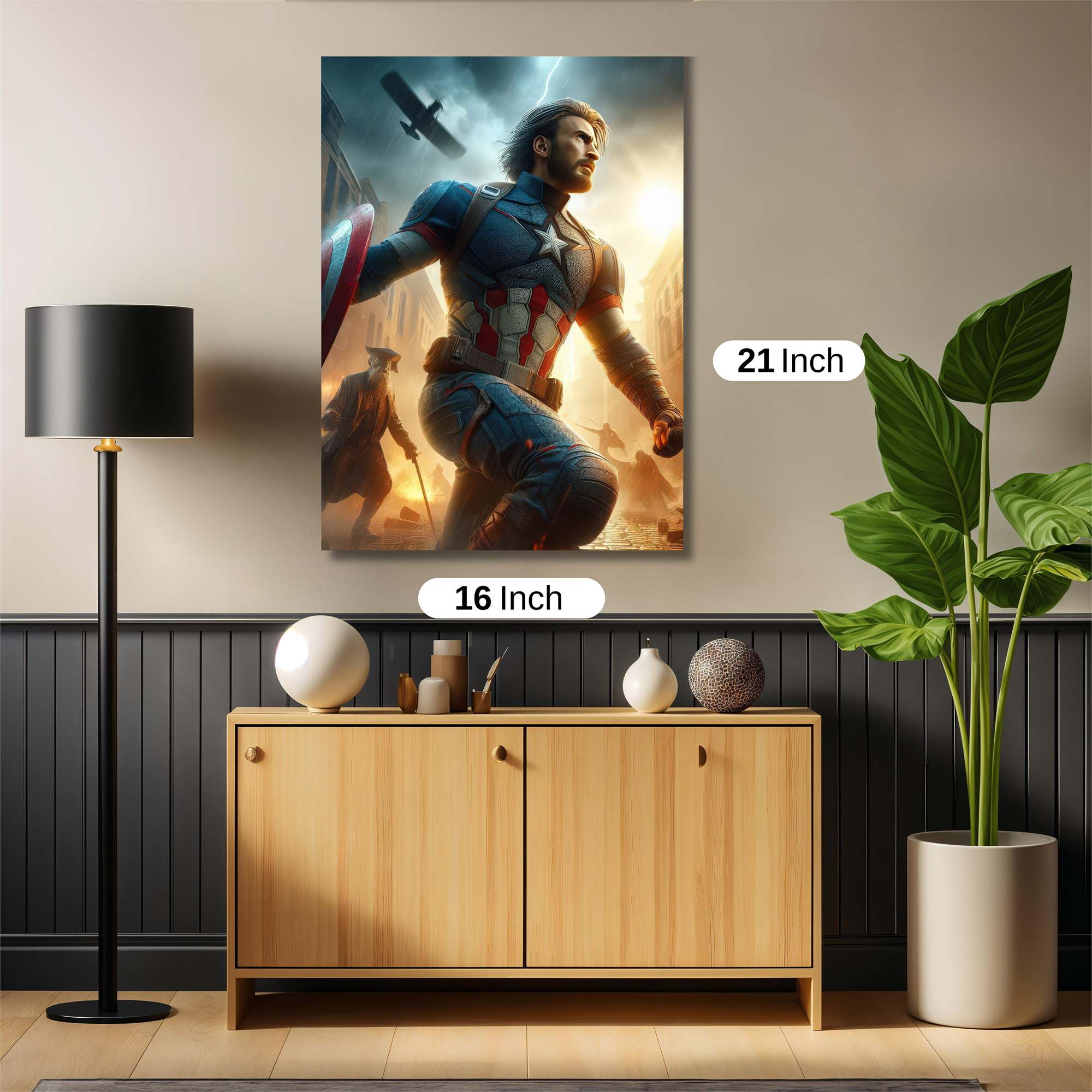 Captain Resolute Safe Wall Magnetic / M