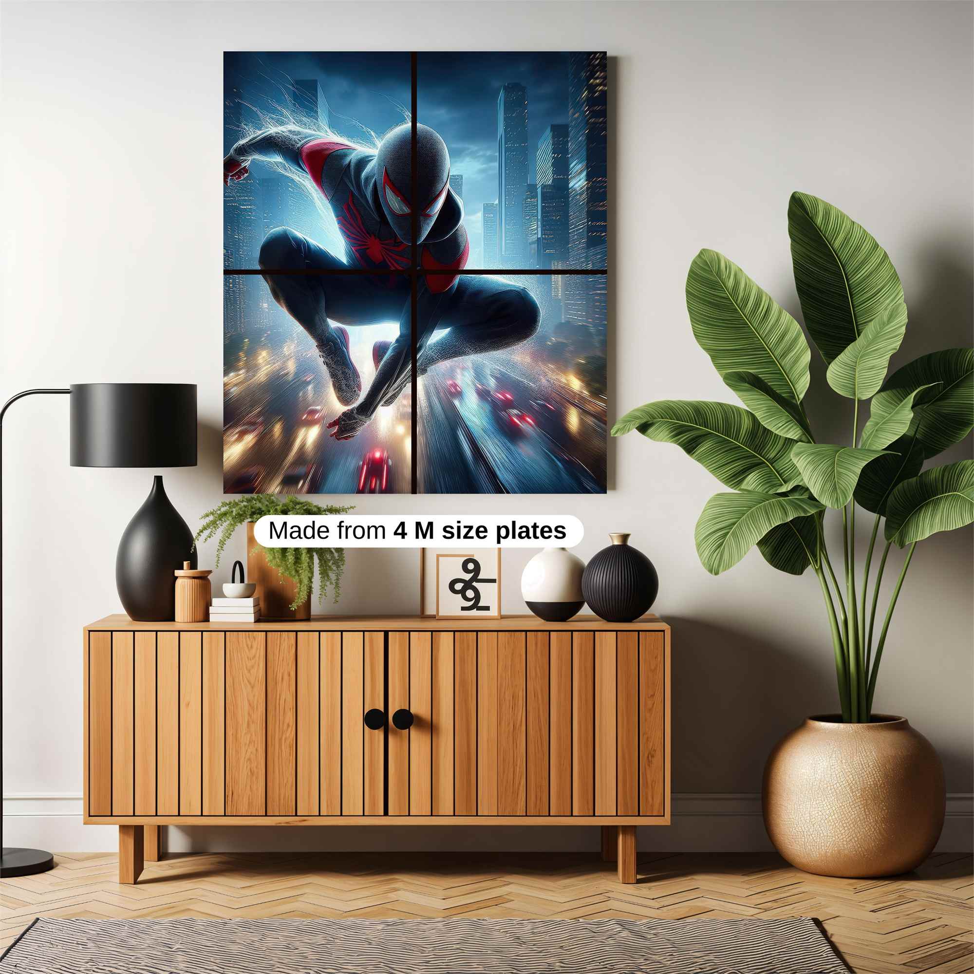 Spider-Man Dazzling Safe Wall Magnetic / M