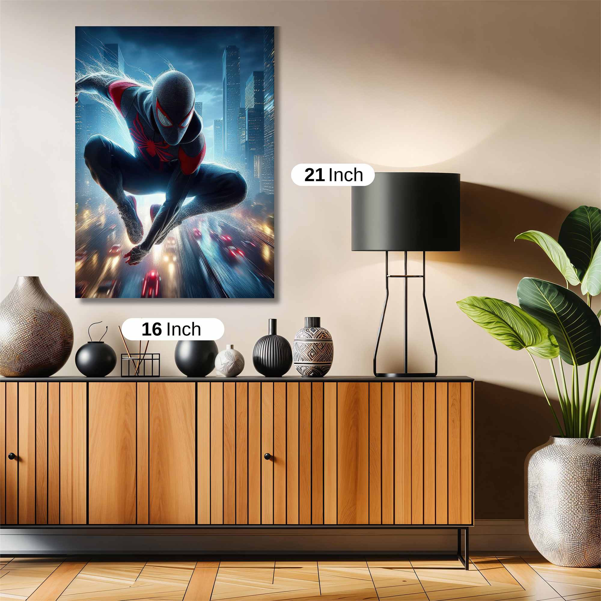 Spider-Man Dazzling Safe Wall Magnetic / M