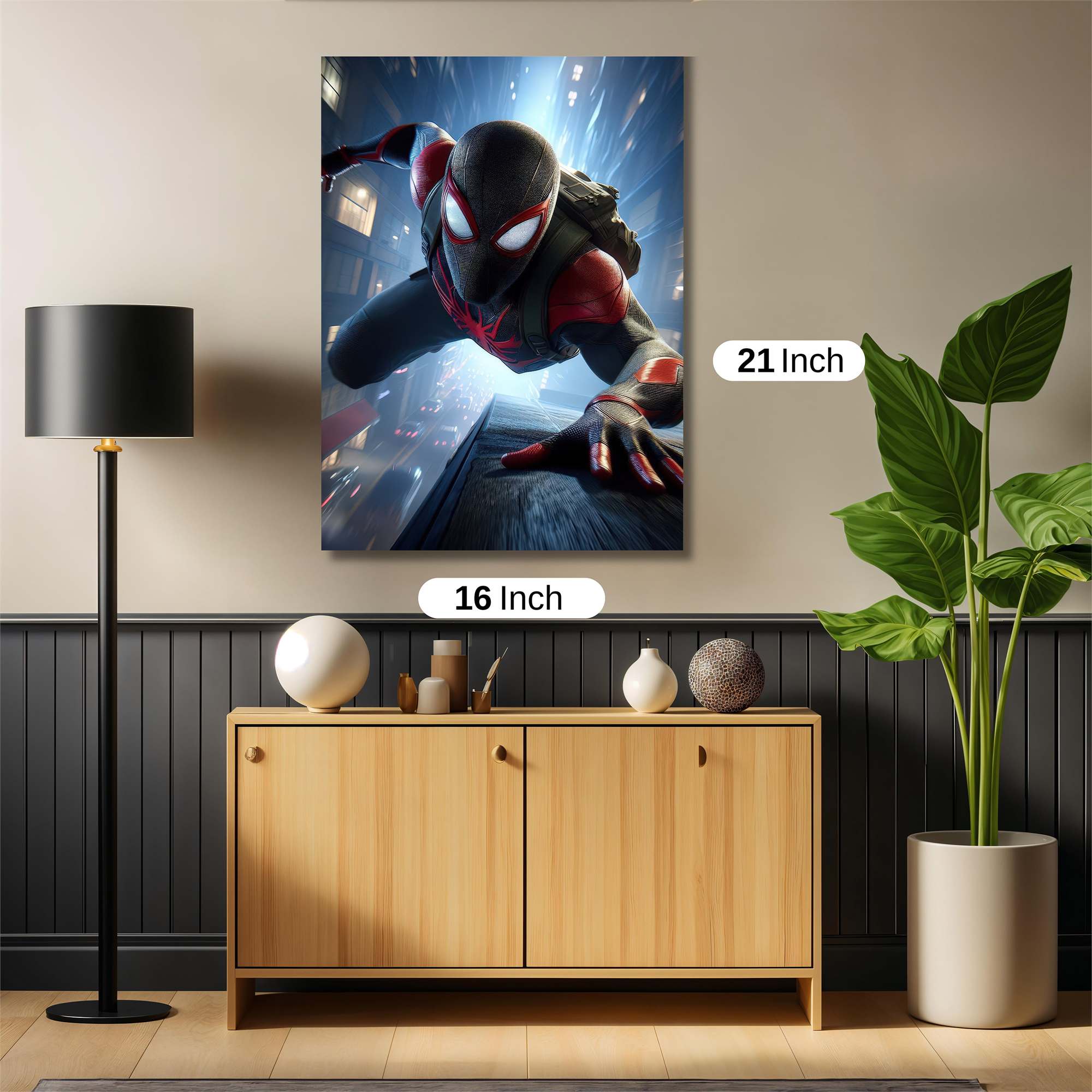 Miles Menacing Safe Wall Magnetic / M