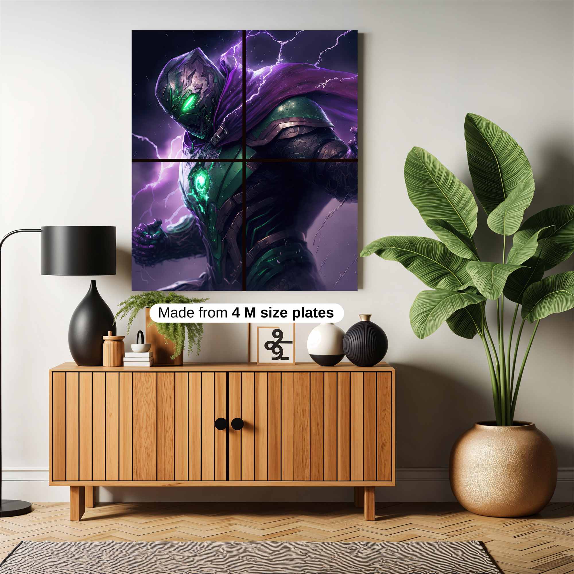 Electro Warrior Safe Wall Magnetic / M